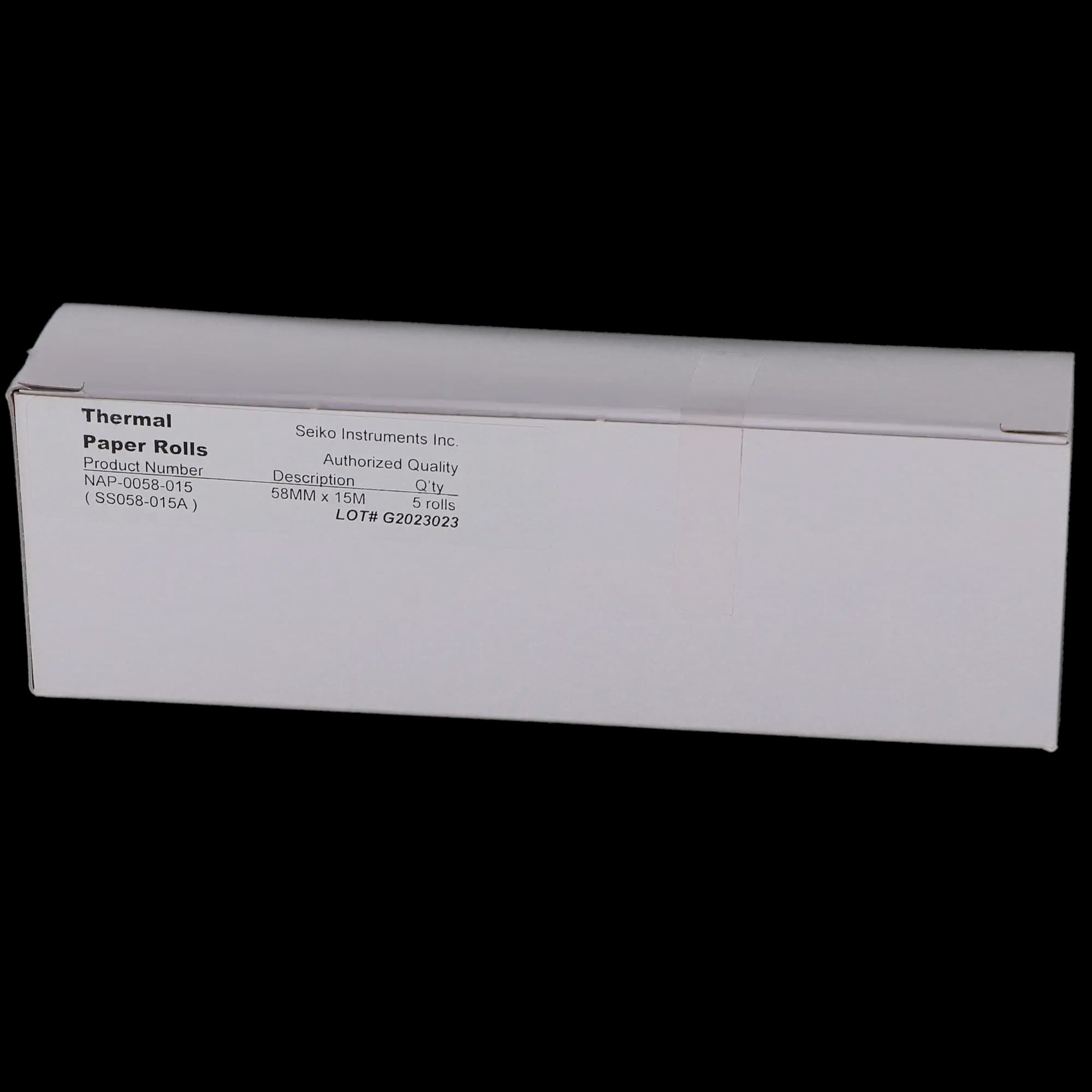 Tuttnauer Thermal Chart Recording Paper, 58 mm x 15 m, 5 Rolls/Pk, 1610406 thumbnail 4