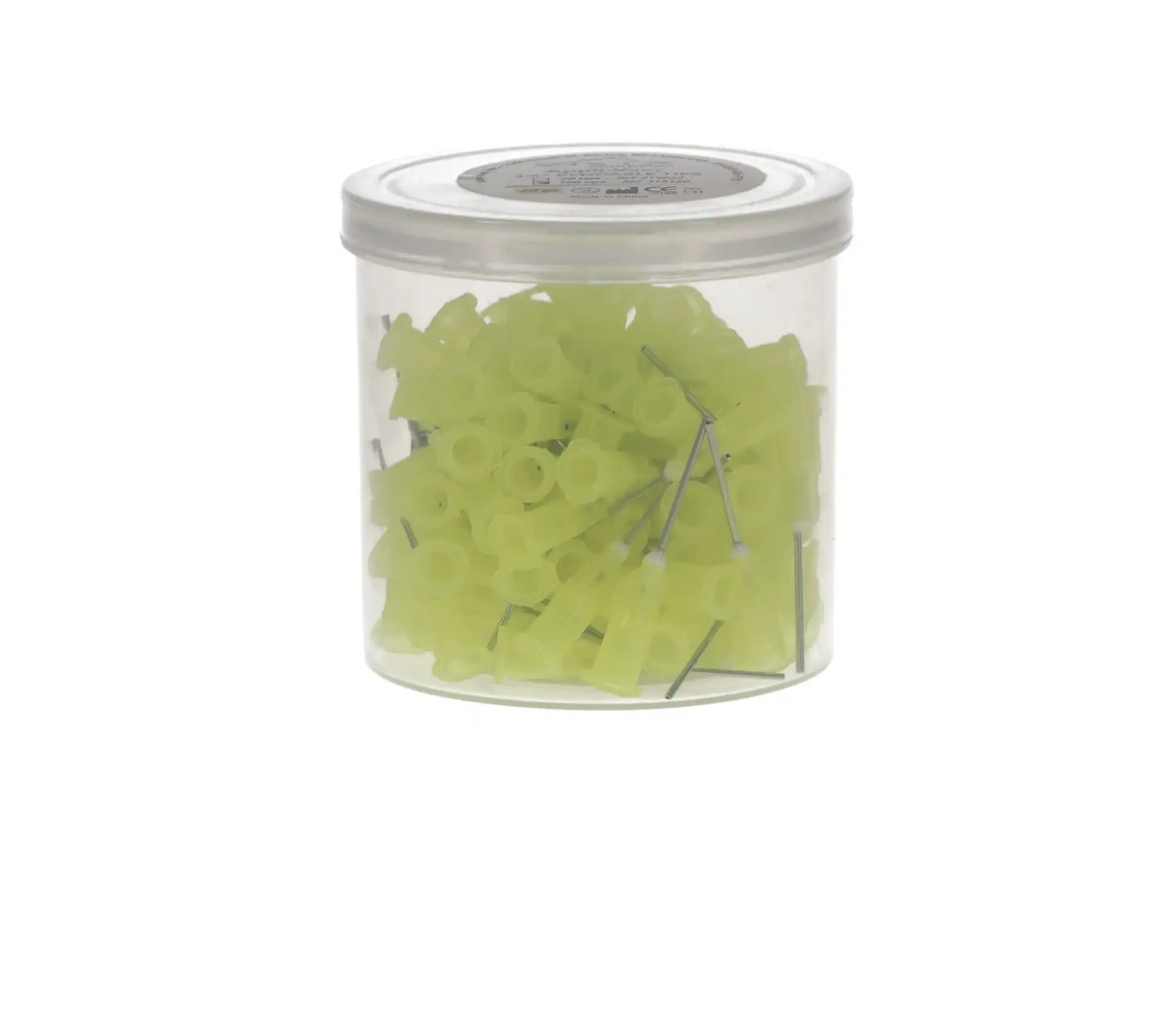 Vista Apex Appli-Vac 3/4" Bendable Needle Tips, 20 Gauge, Yellow, 100/Pk, 315120 thumbnail 7