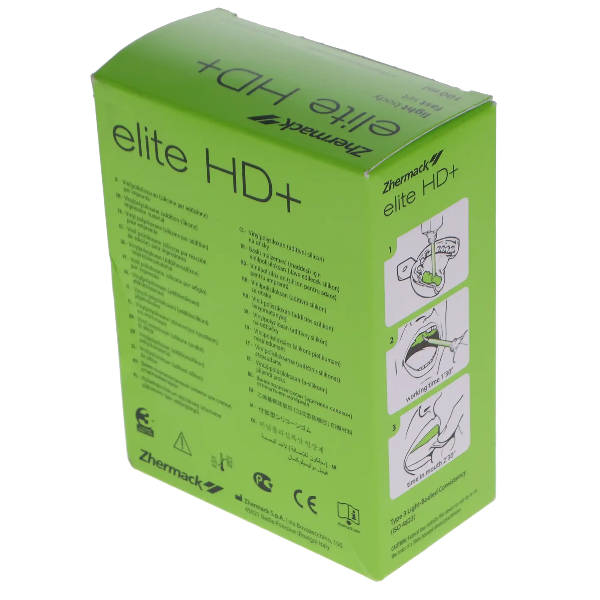 Elite HD+ Light Body Fast Set VPS Impression Material, 2 x 50 ml Cartridges with 12 Mixing Tips, C203040 thumbnail 4