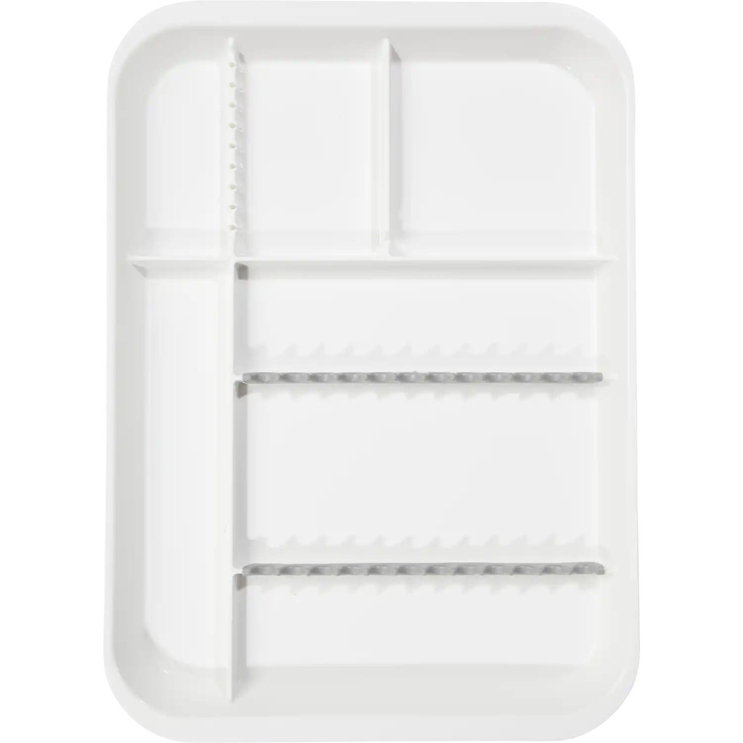Zirc B-Lok Divided Setup Tray, White, Size B, 13-3/8" x 9-5/8" x 7/8", 1/Pk, 20Z451A thumbnail 2