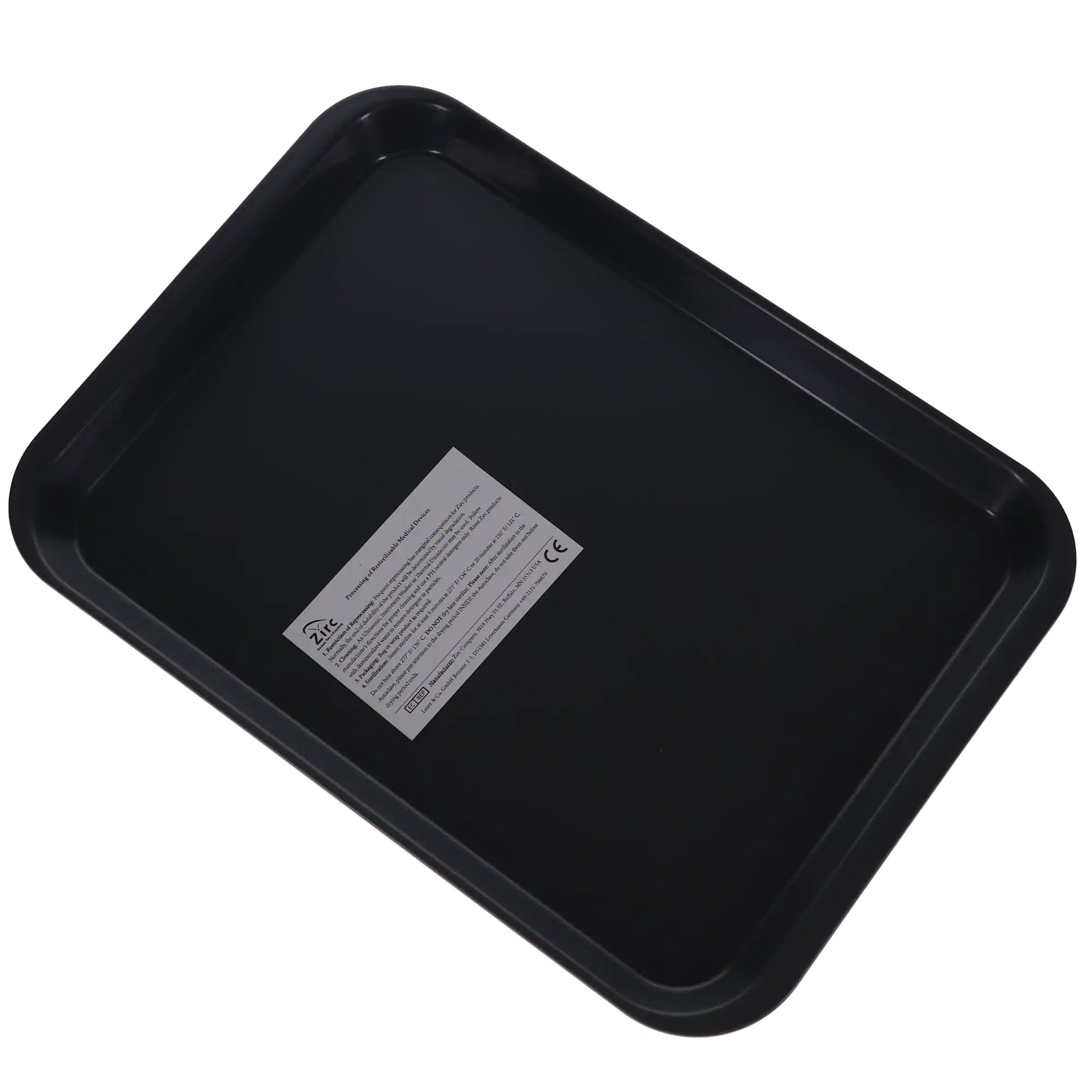 Zirc B-Lok Flat Set-Up Tray, Size B, Gray, 20Z401I thumbnail 3
