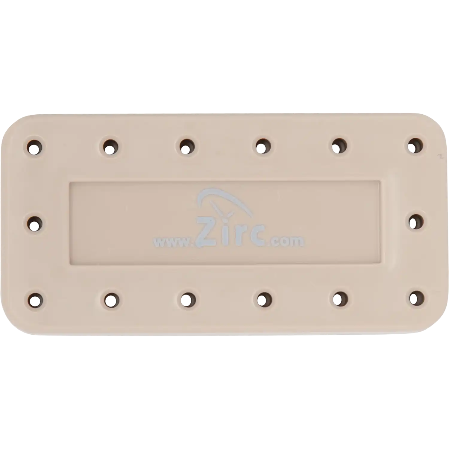 Zirc 14-Hole Magnetic Bur Block, Beige, 50Z403G, 1/Pk thumbnail 2