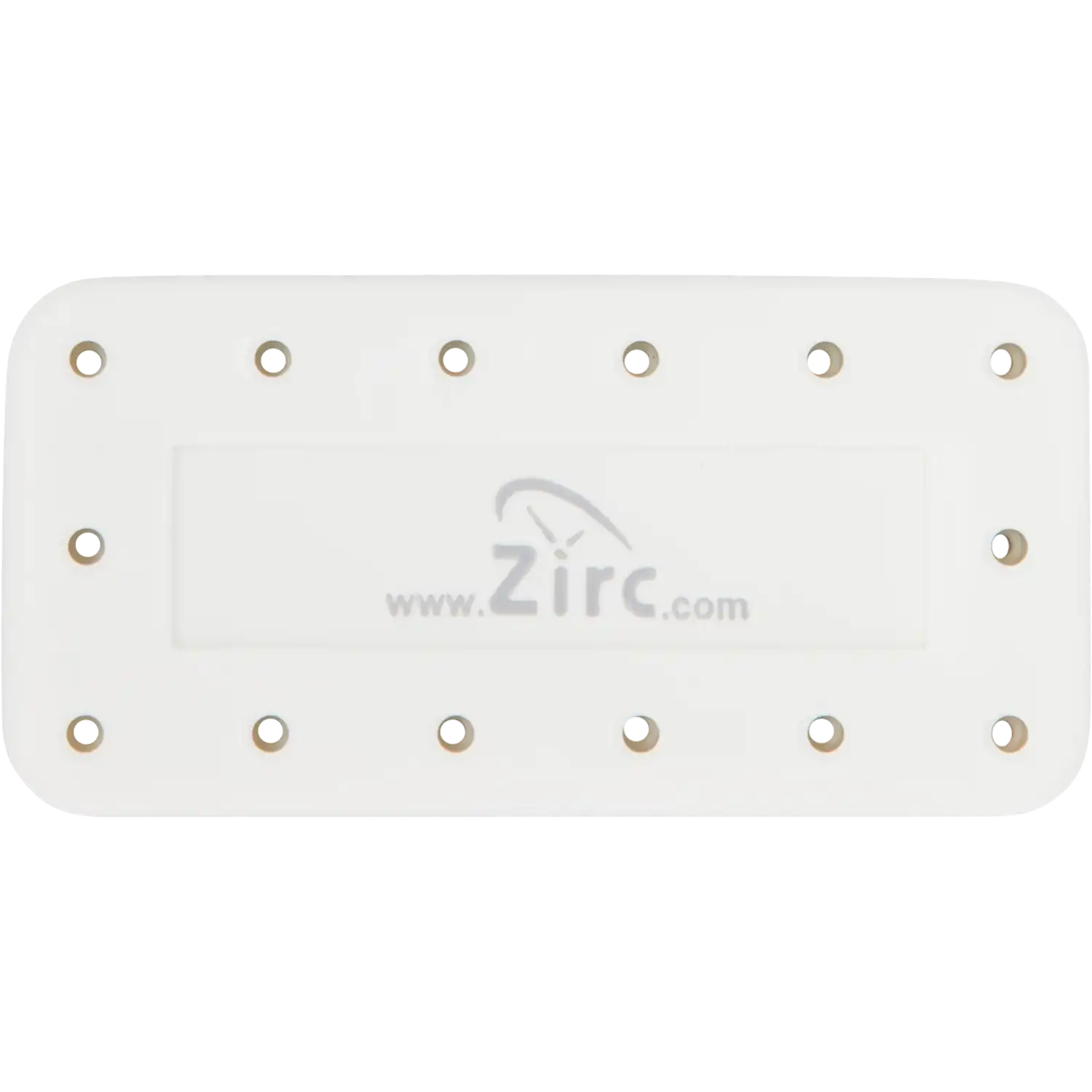 Zirc 14-Hole Magnetic Bur Block, White, 50Z403A thumbnail 2
