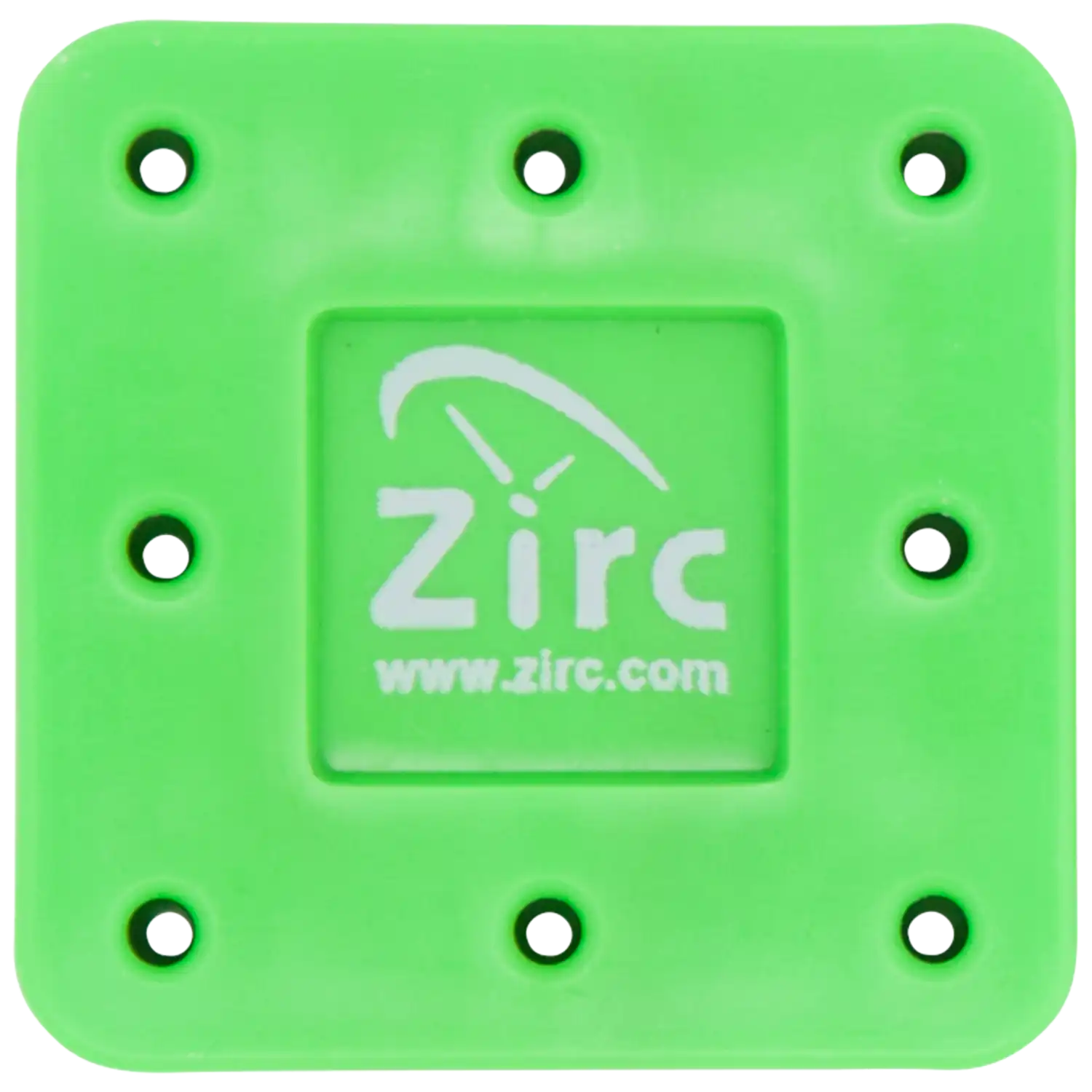 Zirc 8-Hole Magnetic Bur Block, Neon Green, Fits FG/RA/HP Burs, Autoclavable, 1 Each, 50Z400P thumbnail 2