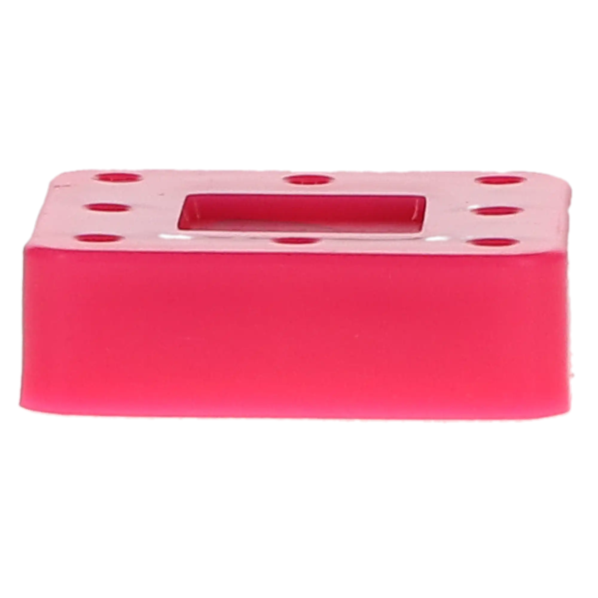 Zirc 8-Hole Magnetic Bur Block, Neon Pink, Autoclavable, 1 Each, 50Z400S thumbnail 4