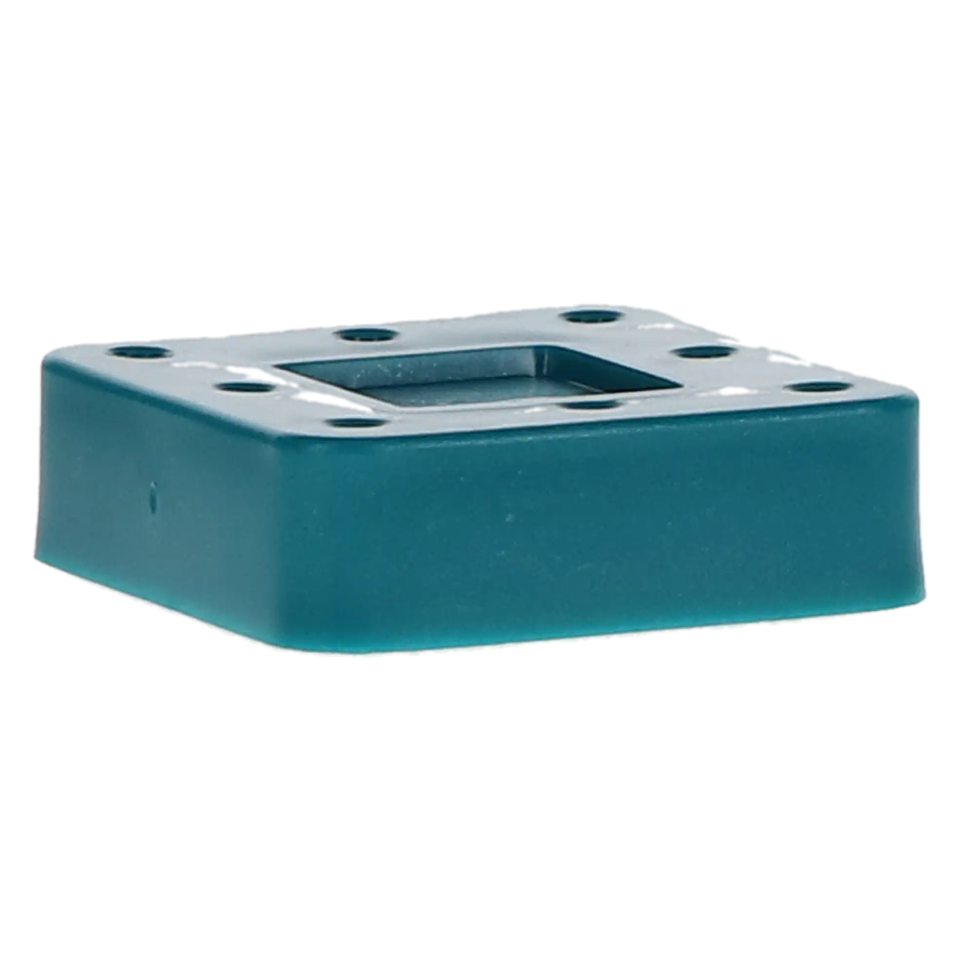 Zirc 8-Hole Magnetic Bur Block, Teal, 1/Pk, 50Z400J thumbnail 4