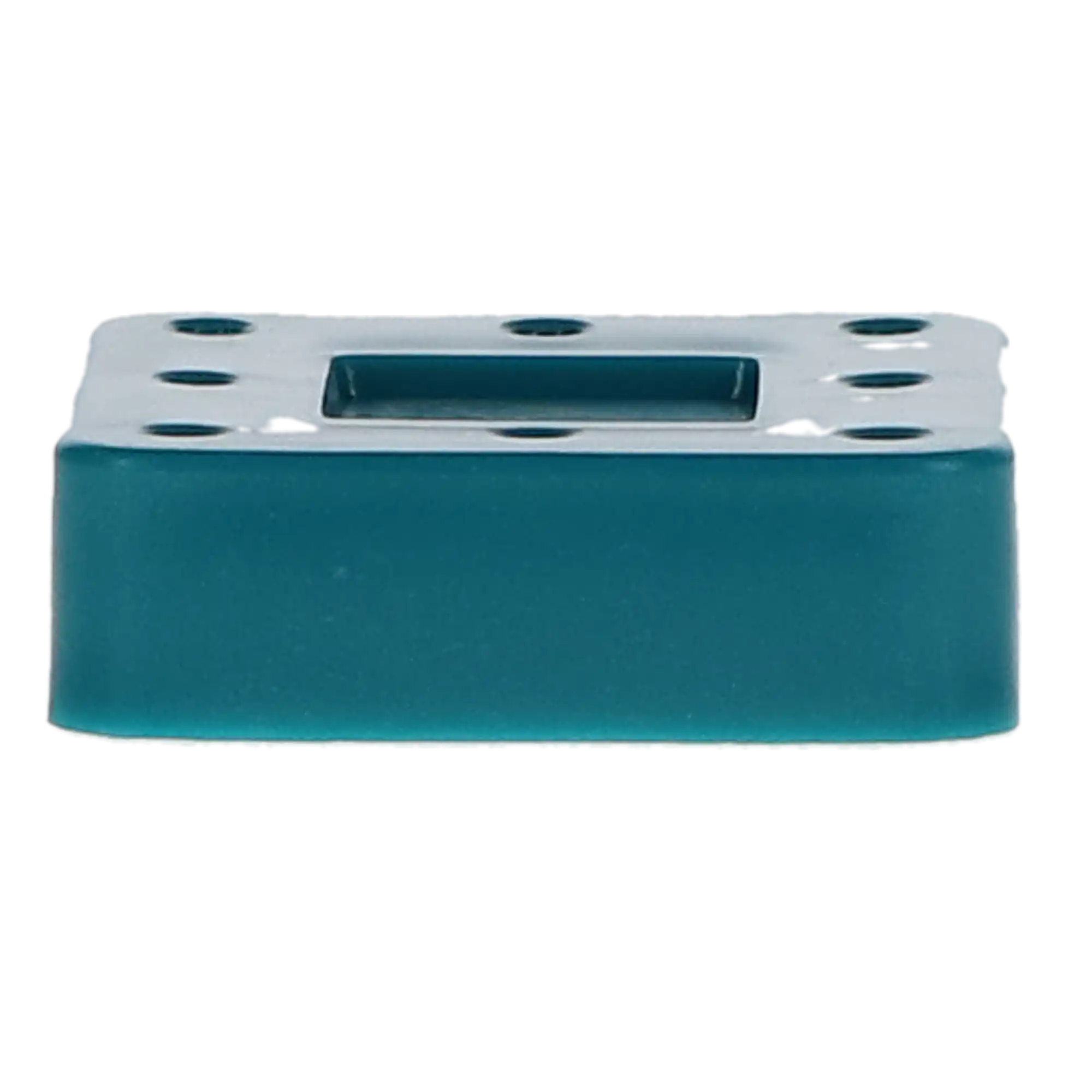 Zirc 8-Hole Magnetic Bur Block, Teal, 1/Pk, 50Z400J thumbnail 6