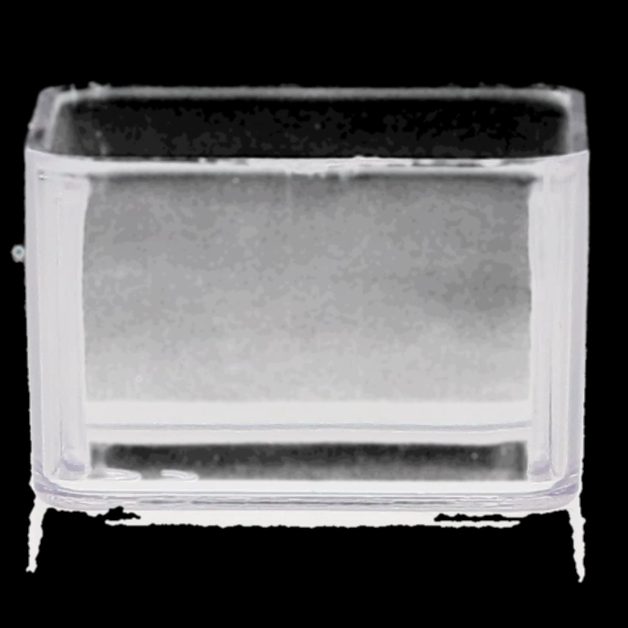 Zirc 8-Hole Magnetic Bur Block Cover, 1" High, Clear, 1/Pk, 50Z401 thumbnail 4