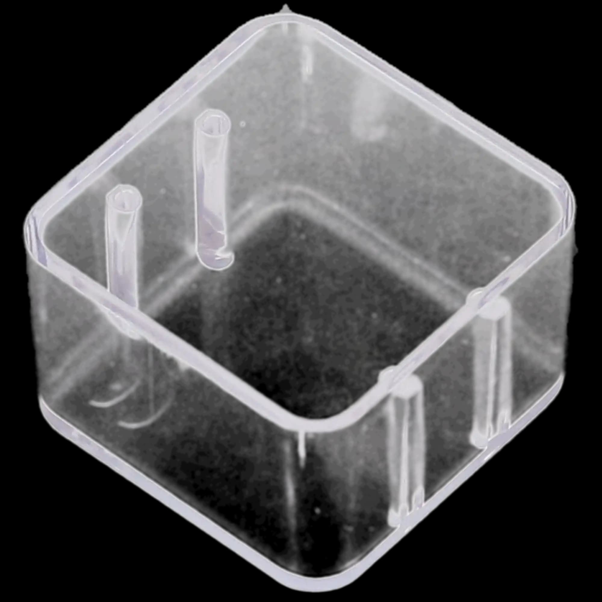 Zirc 8-Hole Magnetic Bur Block Cover, 1" High, Clear, 1/Pk, 50Z401 thumbnail 5