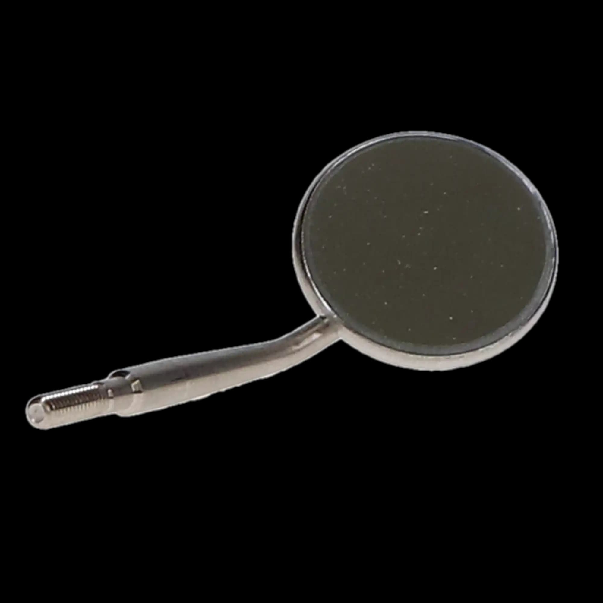 Crystal HD Stainless-Steel Mouth Mirror Head, Cone Socket, #4 (22mm), 12/Pk, 50R380 thumbnail 2