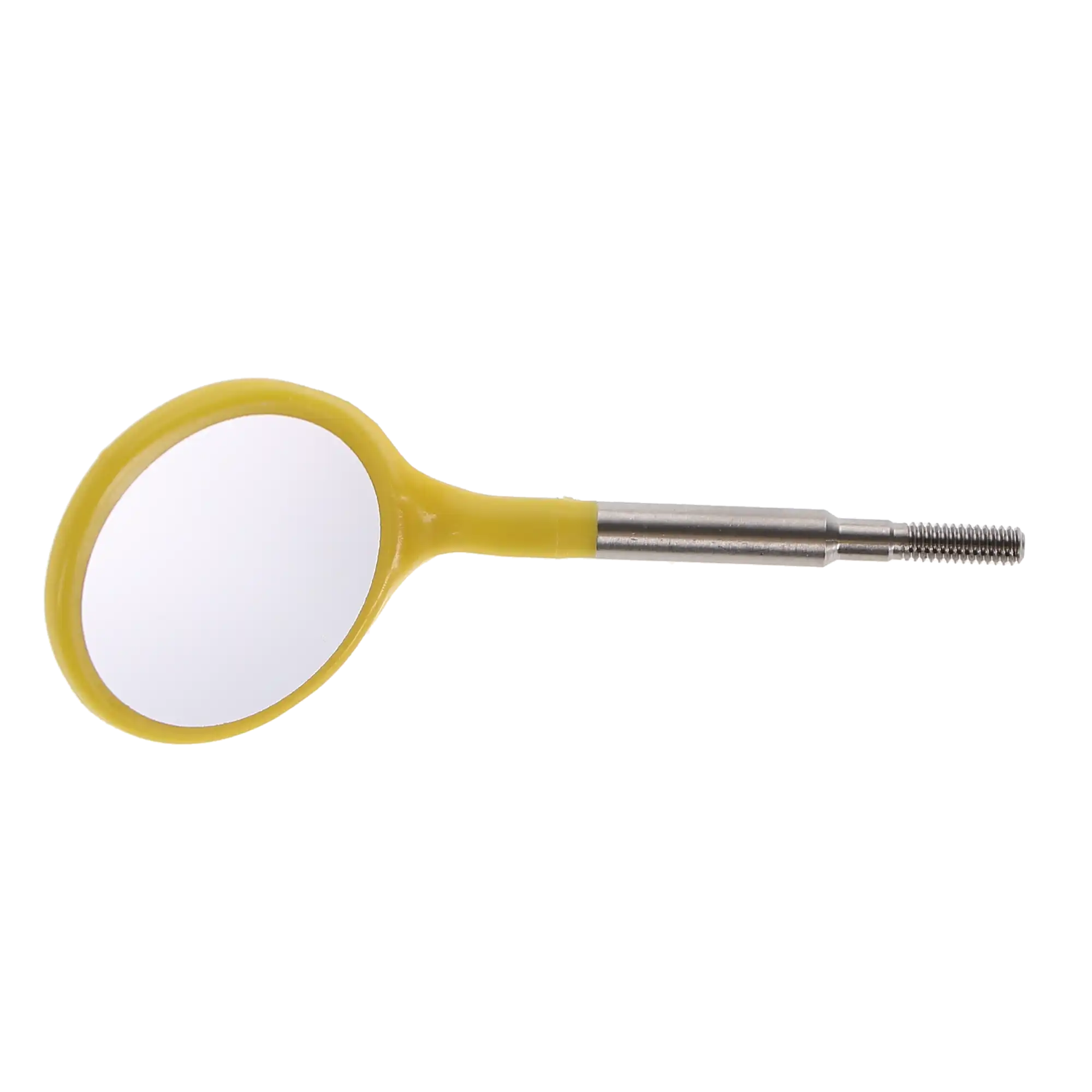 Zirc Crystal HD® #5 Neon Yellow Resin Mouth Mirror Screw-On Heads, Cone Socket, 12/Pk, 50Z372O thumbnail 2