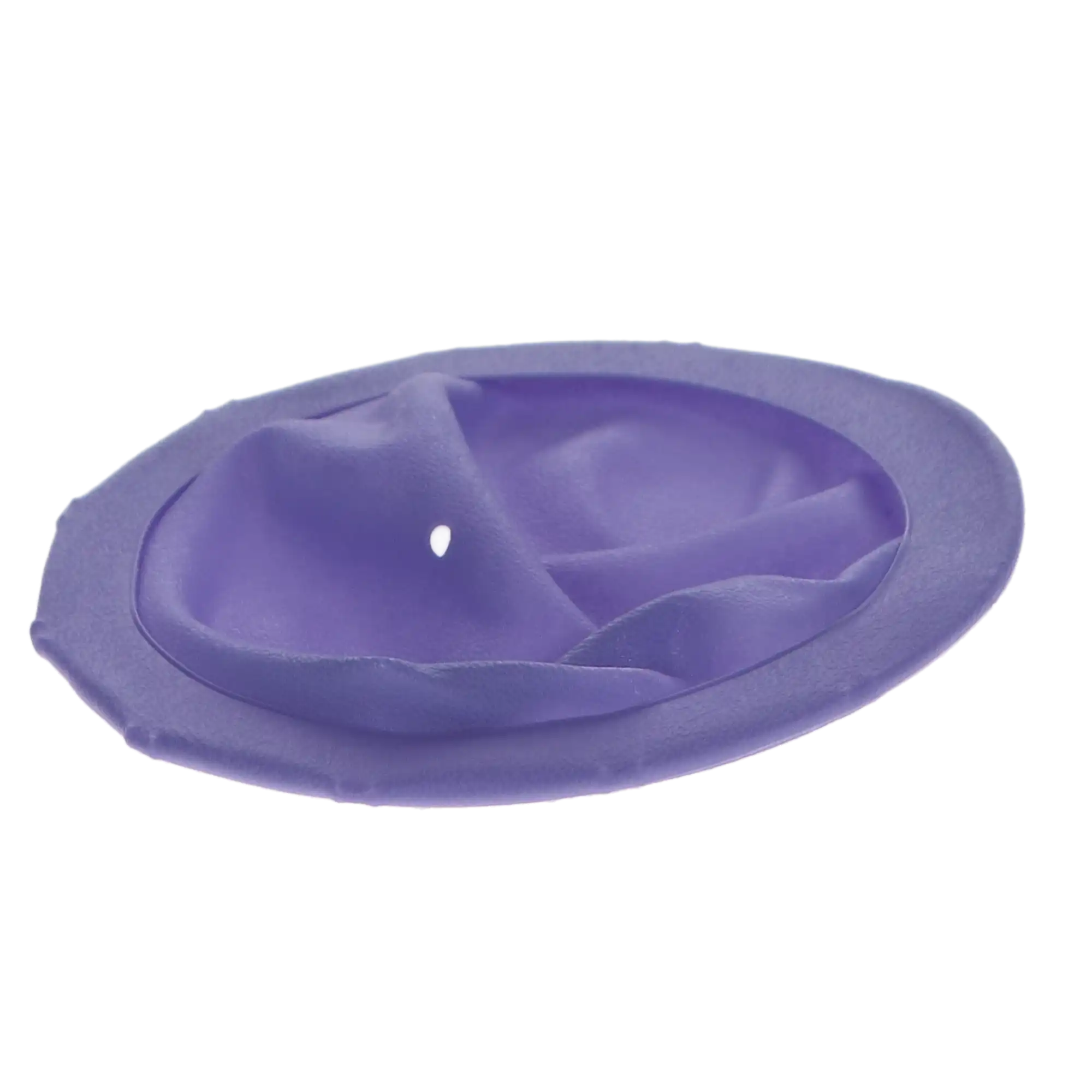 Insti-Dam Latex-Free Relaxed Fit Dental Dam, Pre-Assembled with Frame, Purple, 4-1/4" Diameter, 20/Pack, 50Z457 thumbnail 3