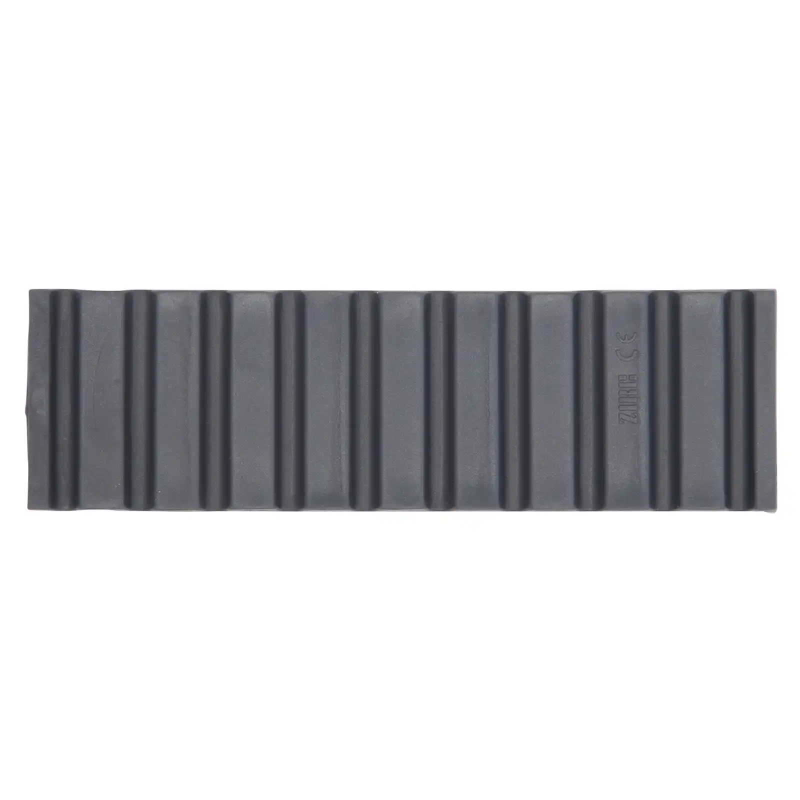 Zirc Dental Grey Instrument Mat, Reversible, 6-3/4" x 2" x 3/8", Holds 10 Hand or 4 Surgical Instruments, Autoclavable, 1/Pk, 20Z464I - Grey Instrument Mat - Image 1