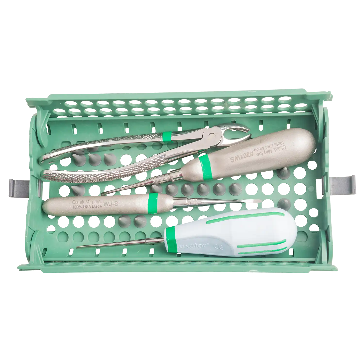 Zirc Performance Tool Organizer, Green, 8-3/16" x 4-1/4" x 1-7/32", 1/Pk, 50Z940D thumbnail 2