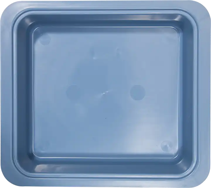 Zirc Procedure Tub Only, Blue, 12-1/4" x 10-7/8" x 2-3/4", 1/Pk, 20Z463B thumbnail 2