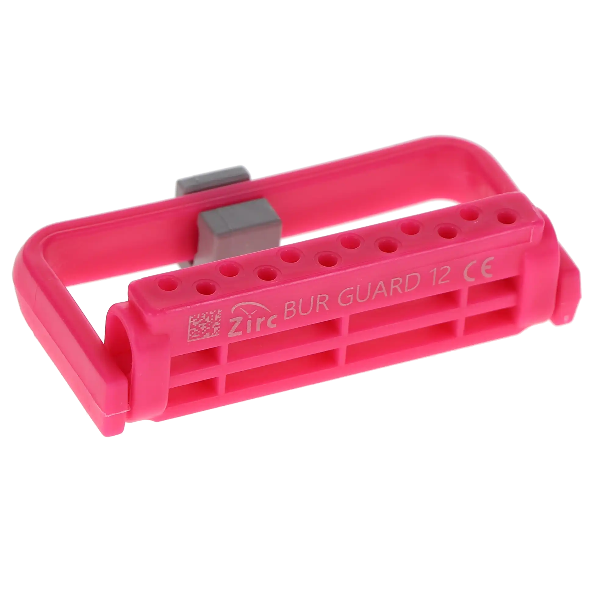 Zirc Steri-Bur Guard, 12-Hole, Neon Pink, 50Z406S thumbnail 2