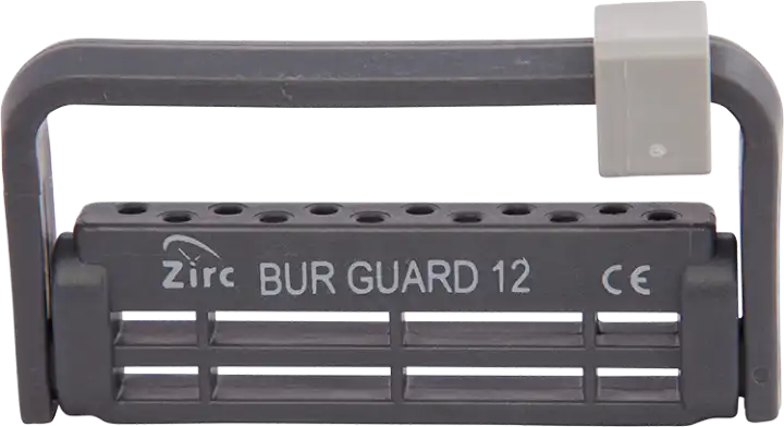 Zirc Steri-Bur Guard, 12-Hole, Gray, 50Z406I thumbnail 2
