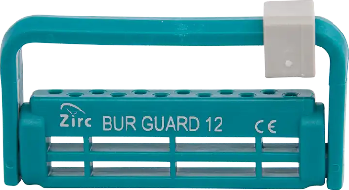 Zirc Steri-Bur Guard, 12-Hole, Teal, 50Z406J thumbnail 2
