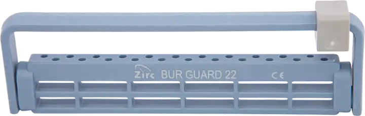 Zirc Steri-Bur Guard 22-Hole Bur Block, Blue, 50Z410B thumbnail 2