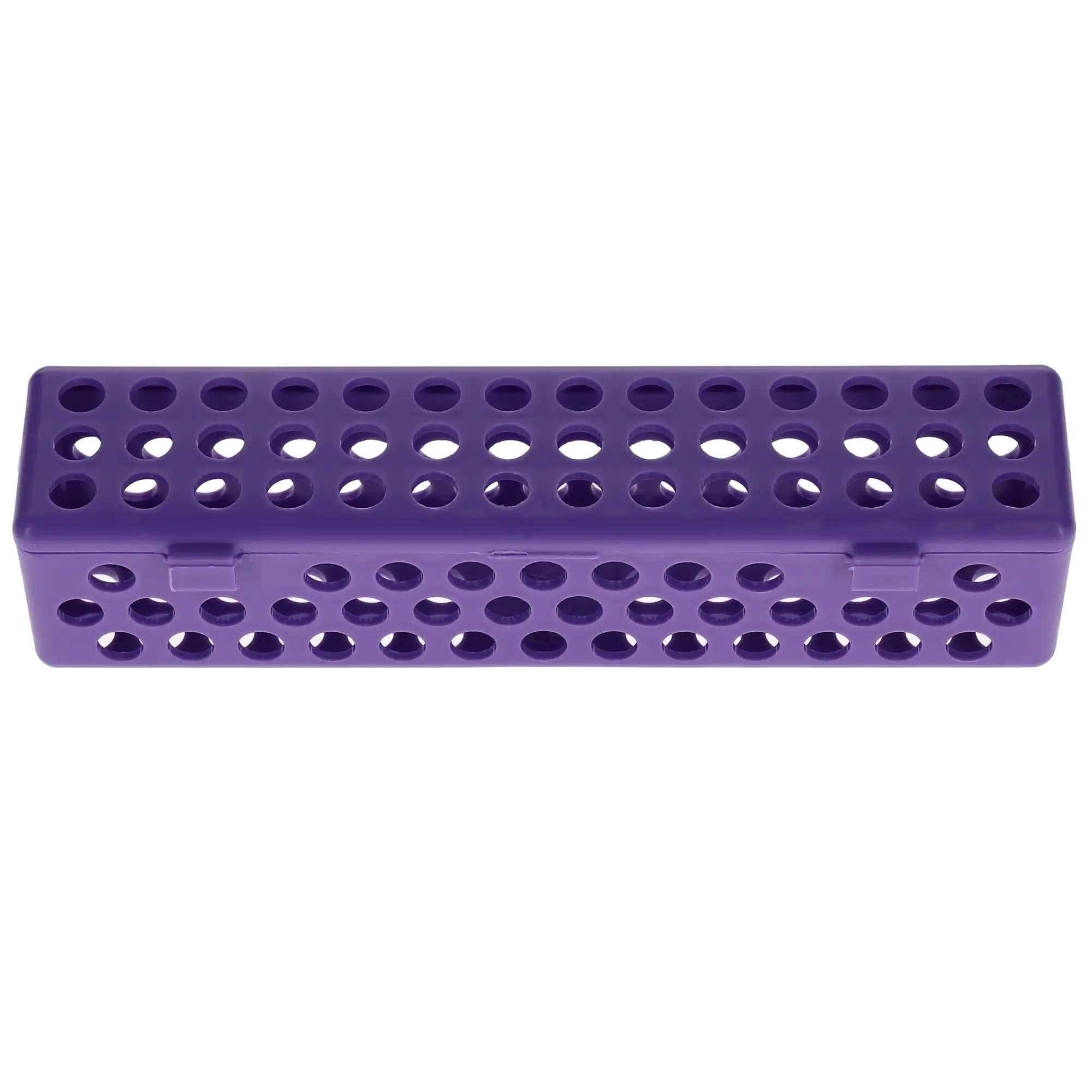 Zirc Steri-Container Standard, Neon Purple, 8-1/8" x 1-7/8" x 1-7/8", Holds 10-14 Instruments, 1/Pk, 50Z900R thumbnail 2