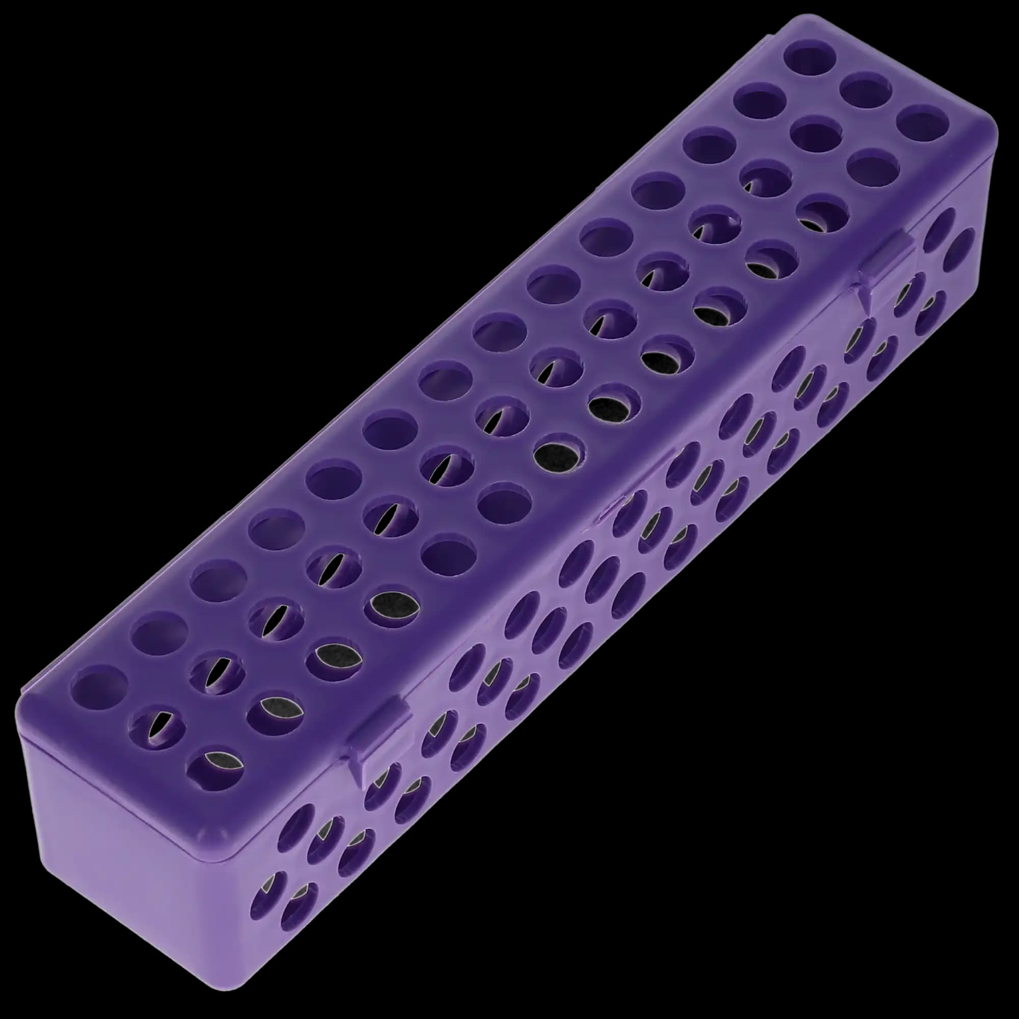 Zirc Steri-Container Standard, Neon Purple, 8-1/8" x 1-7/8" x 1-7/8", Holds 10-14 Instruments, 1/Pk, 50Z900R thumbnail 3