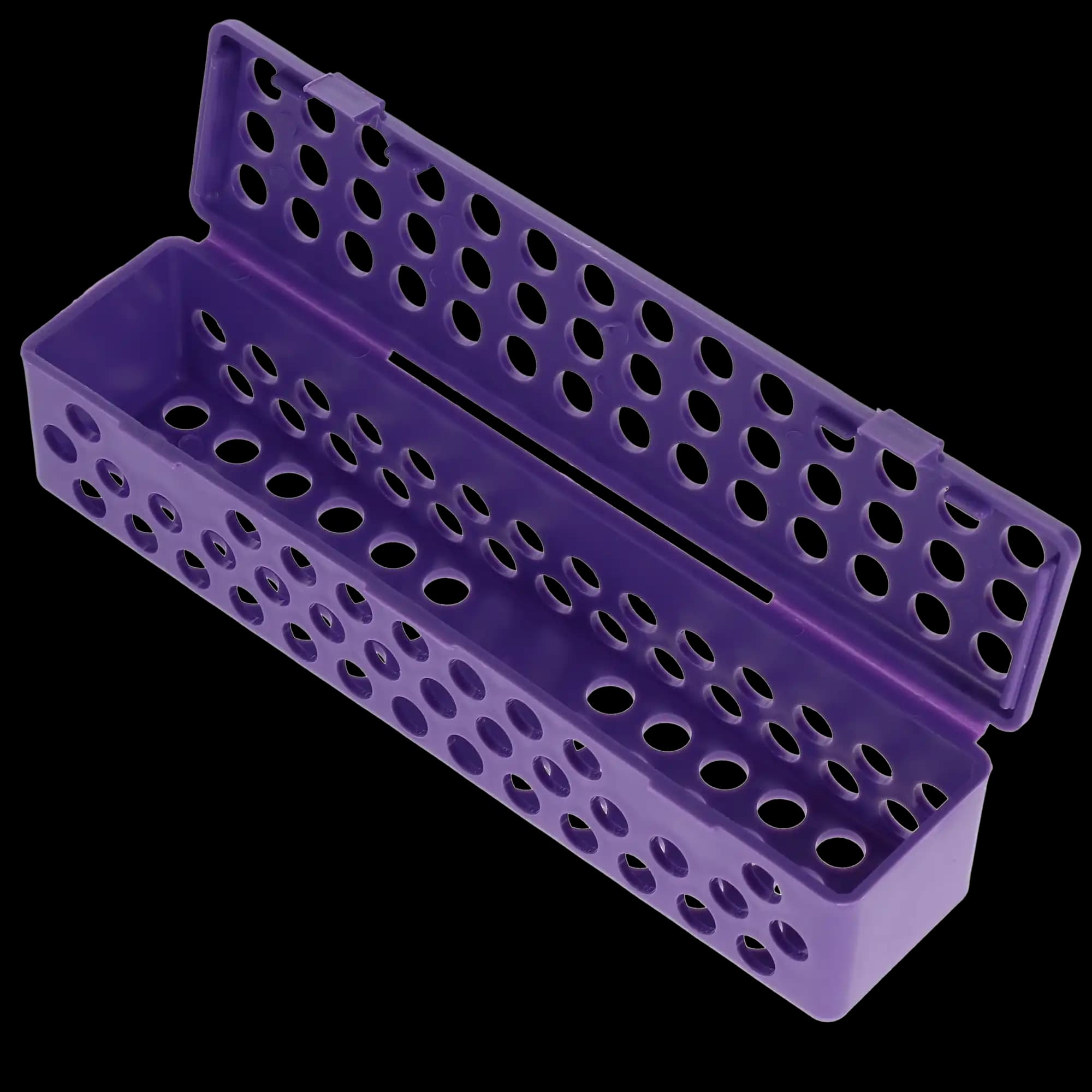 Zirc Steri-Container Standard, Neon Purple, 8-1/8" x 1-7/8" x 1-7/8", Holds 10-14 Instruments, 1/Pk, 50Z900R thumbnail 4