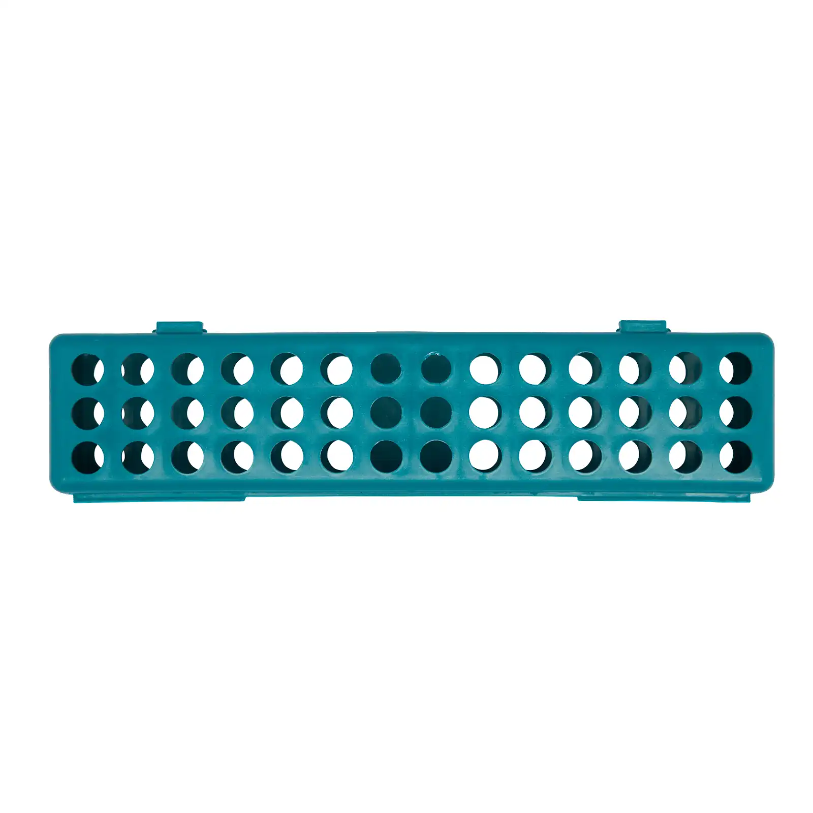 Zirc Steri-Container Standard, Teal, 8-1/8" x 1-7/8" x 1-7/8", Holds 10-14 Instruments, 1/Pk, 50Z900J thumbnail 2