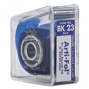 Arti-Fol I Ultra-Thin One-Sided Articulating Film, 8 Microns, 22 mm x 20 m, Blue, 1 Roll/Pk, BK23 thumbnail 2
