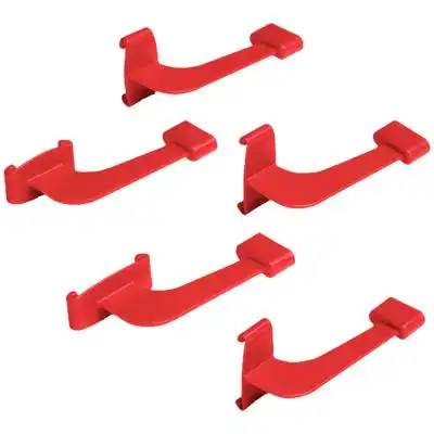 Dentsply Sirona Rinn XCP Bitewing Biteblock, Red, #3 Horizontal, 6/Box, 54-0931 - XCP® Biteblock for 540934 XCP Bite Wing Aiming Ring Red #3 Horizontal Size Box of 6 - Image 1