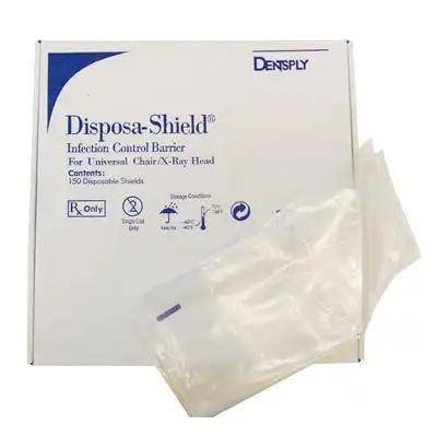 Disposa-Shield Chair Back/X-Ray Head Cover, Clear, 150/Box, A880105 thumbnail 6