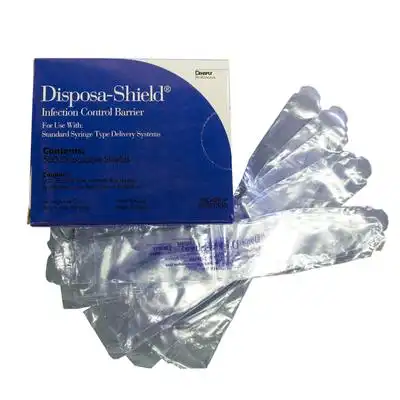 Disposa-Shield Syringe Barrier, Standard Delivery, Clear Polyethylene, 7.5" x 1.375", 500/Box, A88013 thumbnail 6