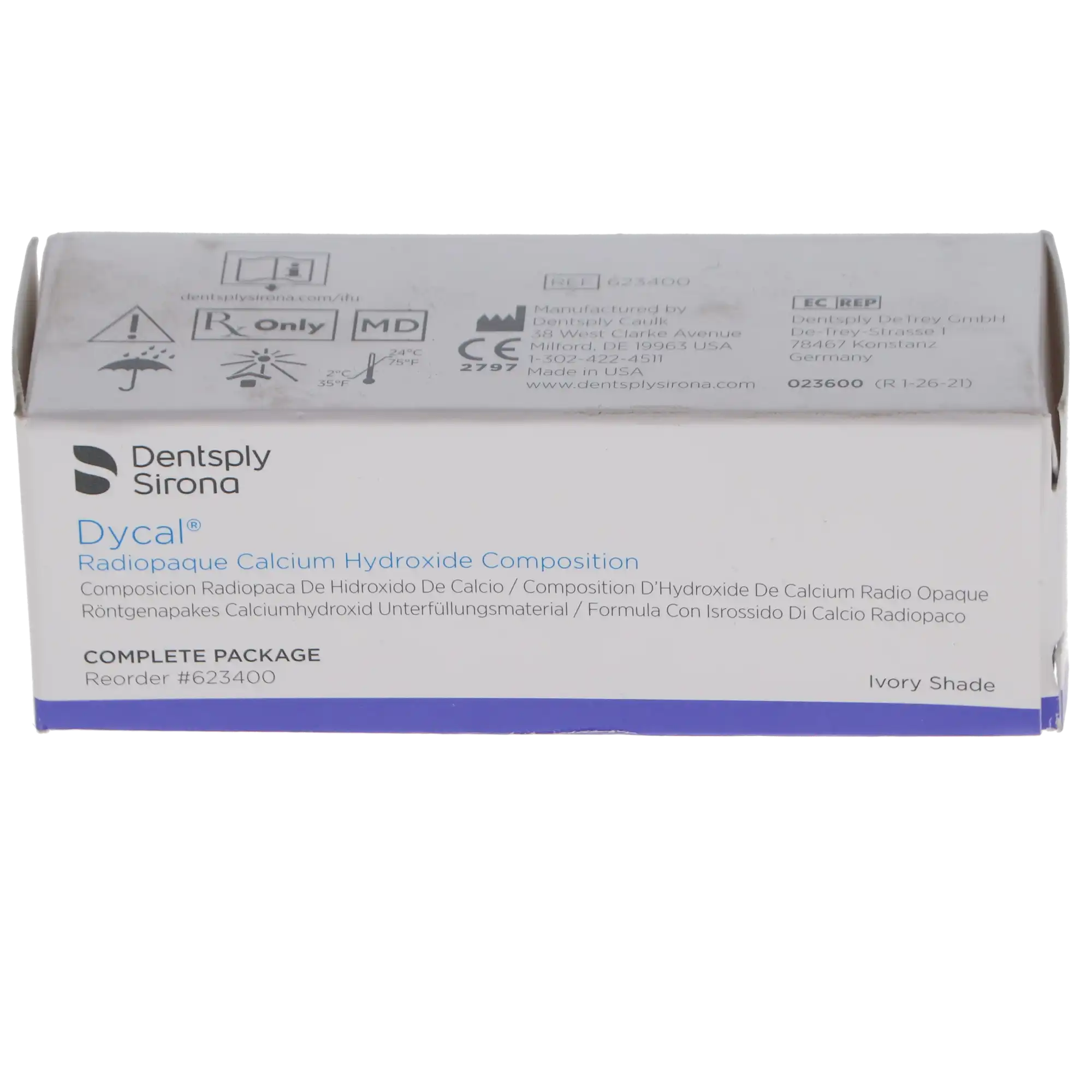 Dycal Radiopaque Calcium Hydroxide Cavity Liner, Complete Package, Ivory, 1/Pk, 623400 thumbnail 11