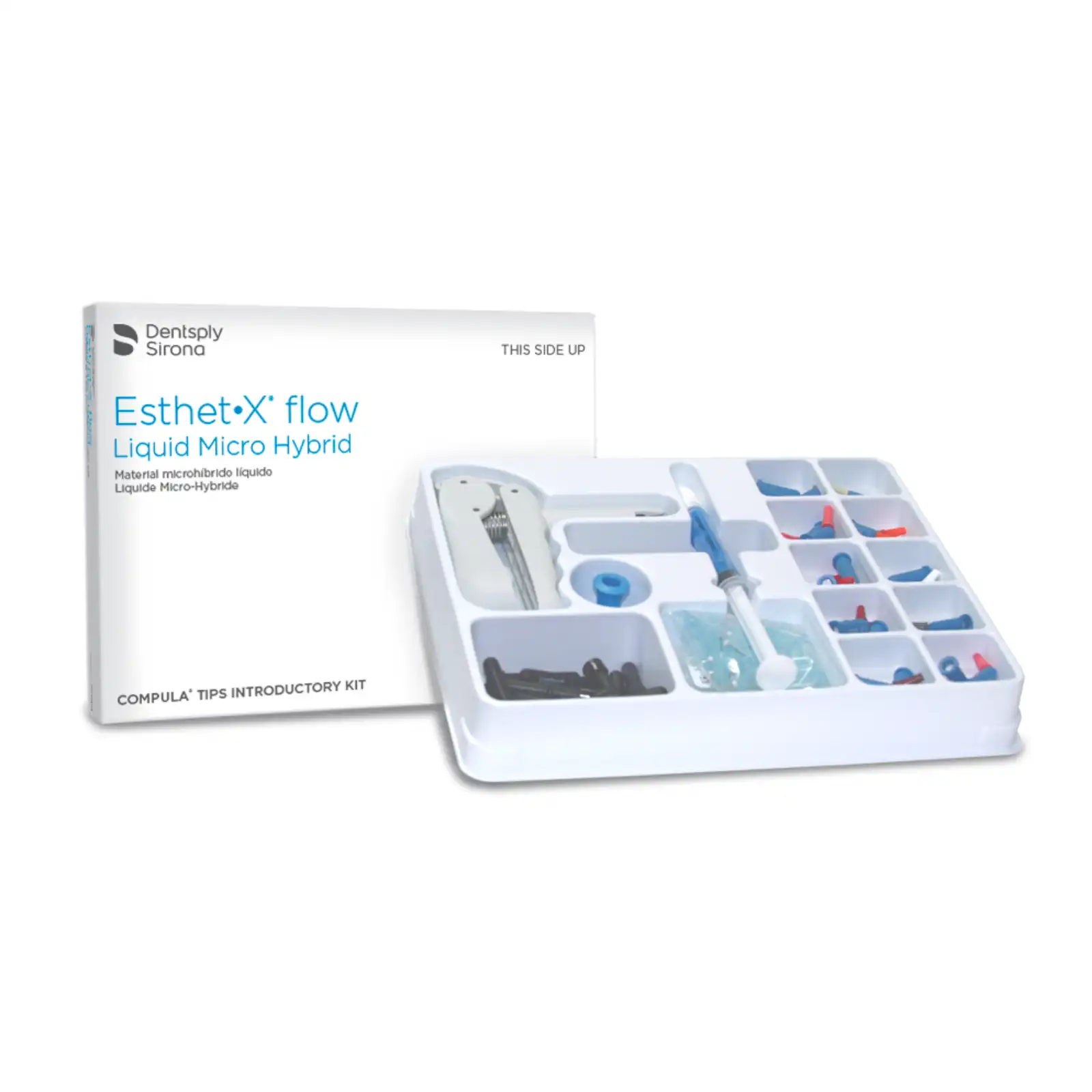 Esthet-X Flow Syringe Tip Refill, Gray, Bent, 22 Gauge, 60/Pk, 648003 thumbnail 7