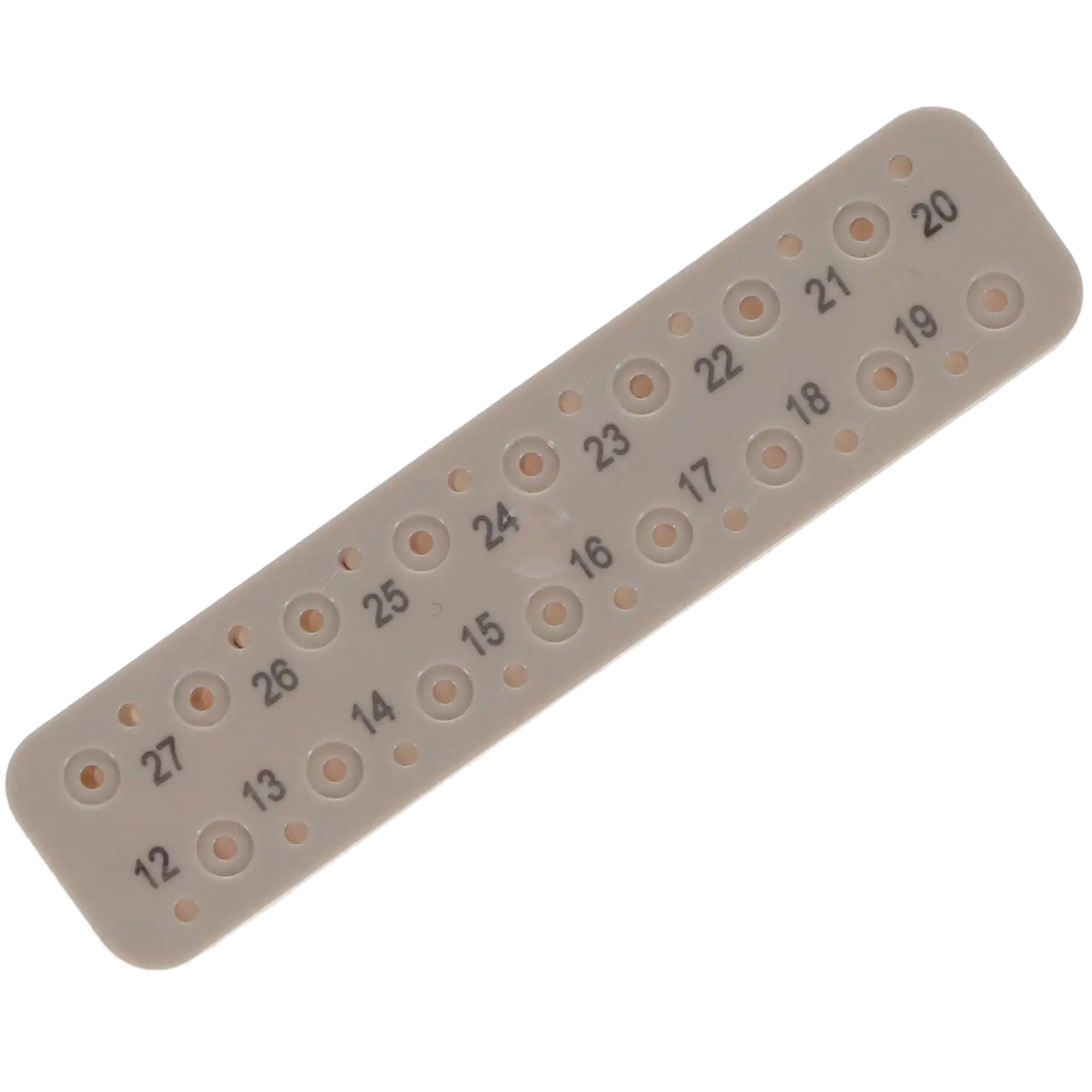 Dentsply Sirona FileMate Measuring Block, 32 Half-Millimeter Depth Guides, Autoclavable Plastic, 1/Pk, 671677 thumbnail 10