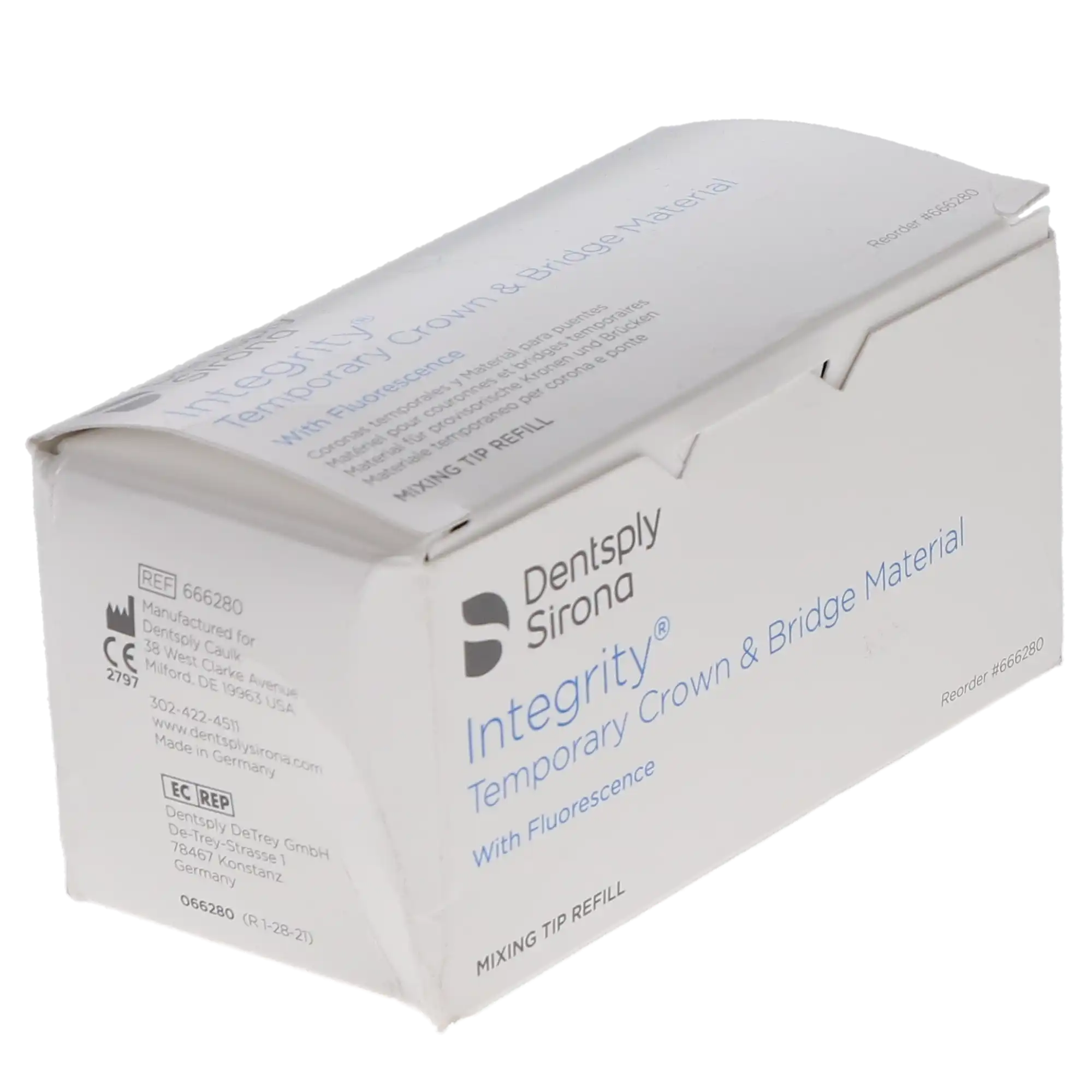Integrity Cartridge Mixing Tips, Small, Blue/Orange, 20/Pkg, 666280 thumbnail 9