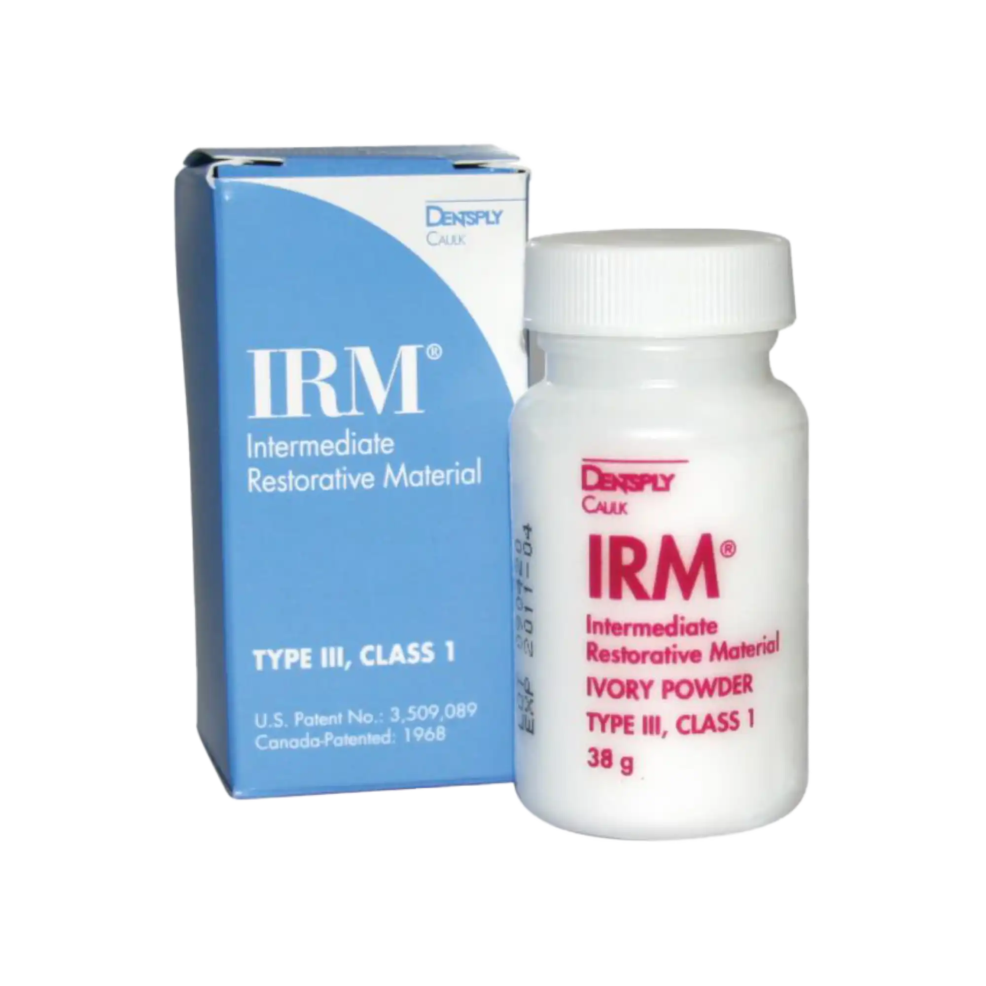 IRM Intermediate Restorative Material, Powder Refill, 38 g, Ivory, 1/Pk, 60661520 - IRM Intermediate Restorative Material, Powder Refill, 38 g, Ivory, 1/Pk - Image 1