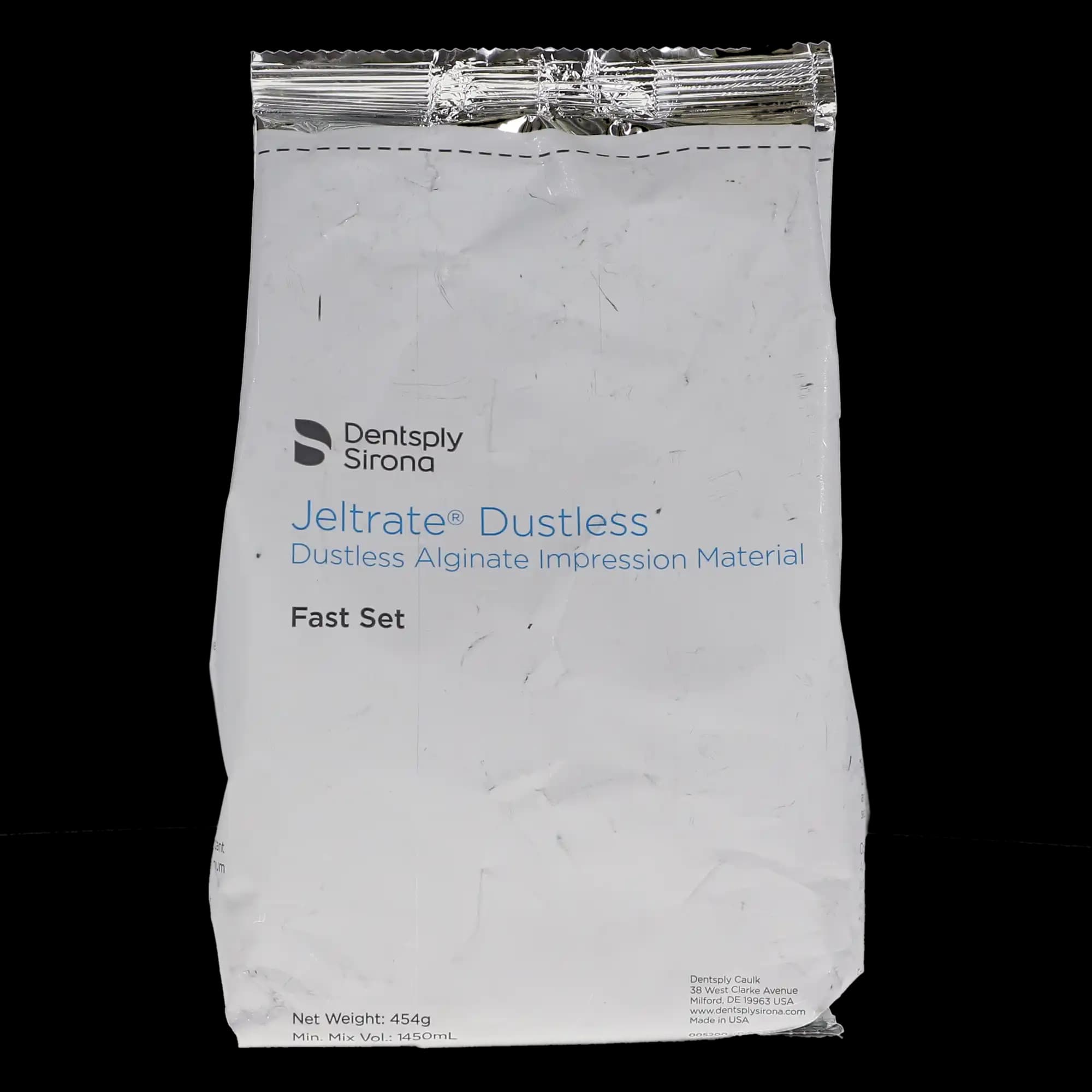 Jeltrate Dustless Alginate Impression Material, Fast Set, 1 lb (454 g) Pouch, 605200 thumbnail 4