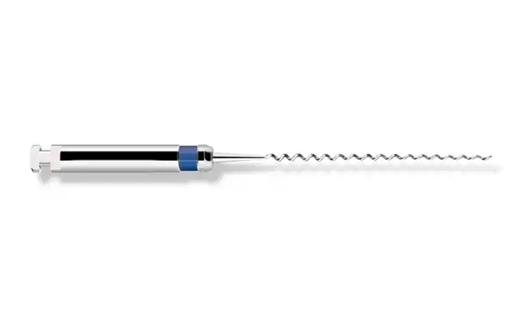Dentsply Lentulo Stainless Steel Spiral Fillers, RA, 25 mm, Size #1 (Red), 4/Pk - Lentulo Stainless Steel Spiral Fillers, RA, 25 mm, # 1, Red, 4/Pk - Image 1