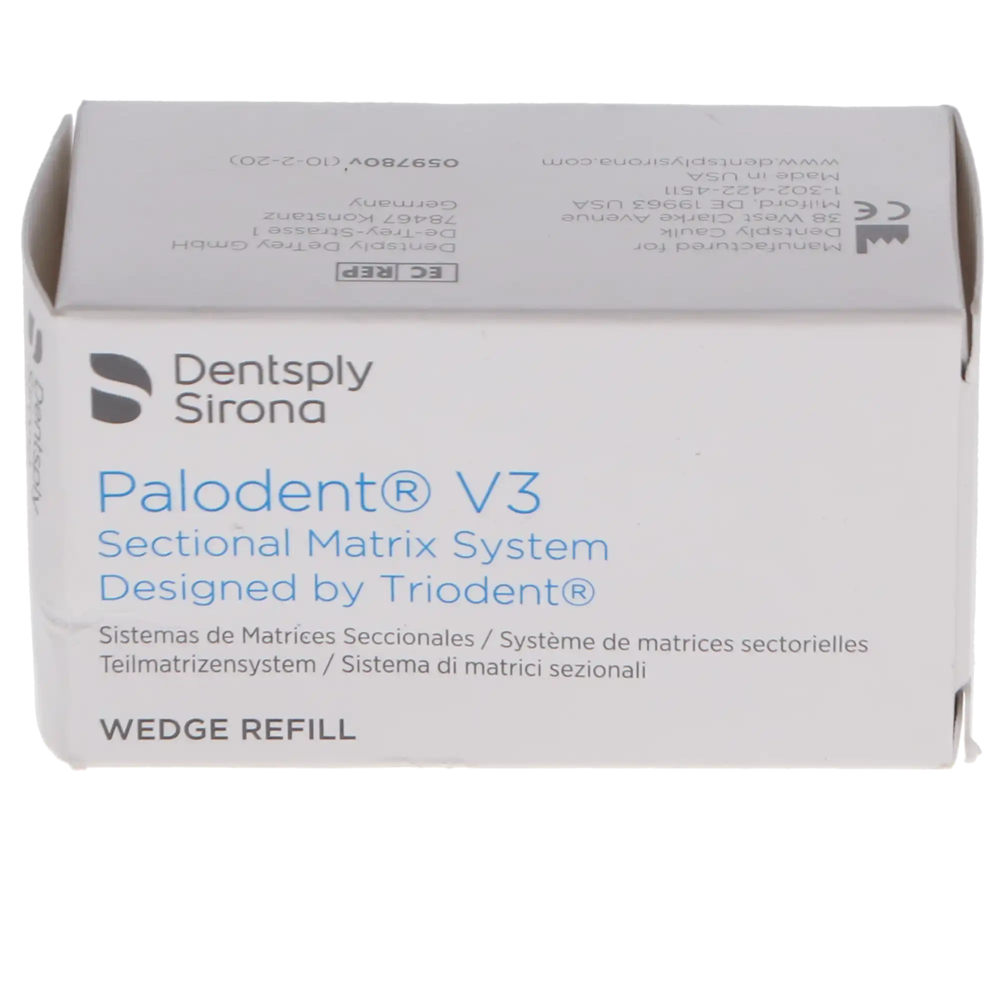 Palodent Plus Sectional Matrix System Wedge Refill, Medium, Medium Blue, 100/Pk, 659790 thumbnail 10