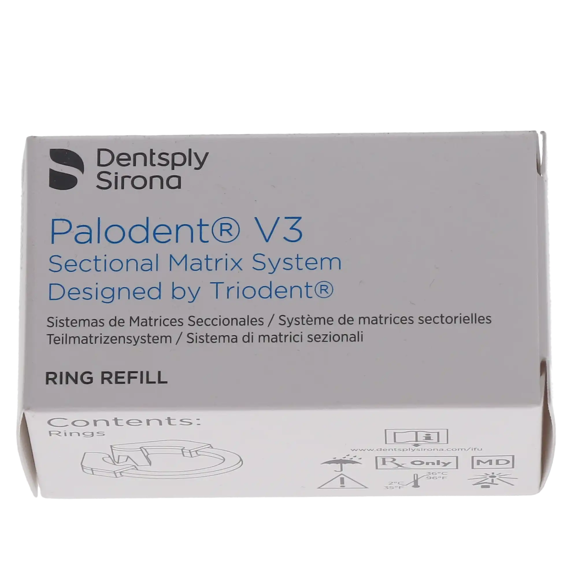Palodent Plus Sectional Matrix System Ring Refill, Narrow, Dark Blue, 2/Pk, 659770 thumbnail 11