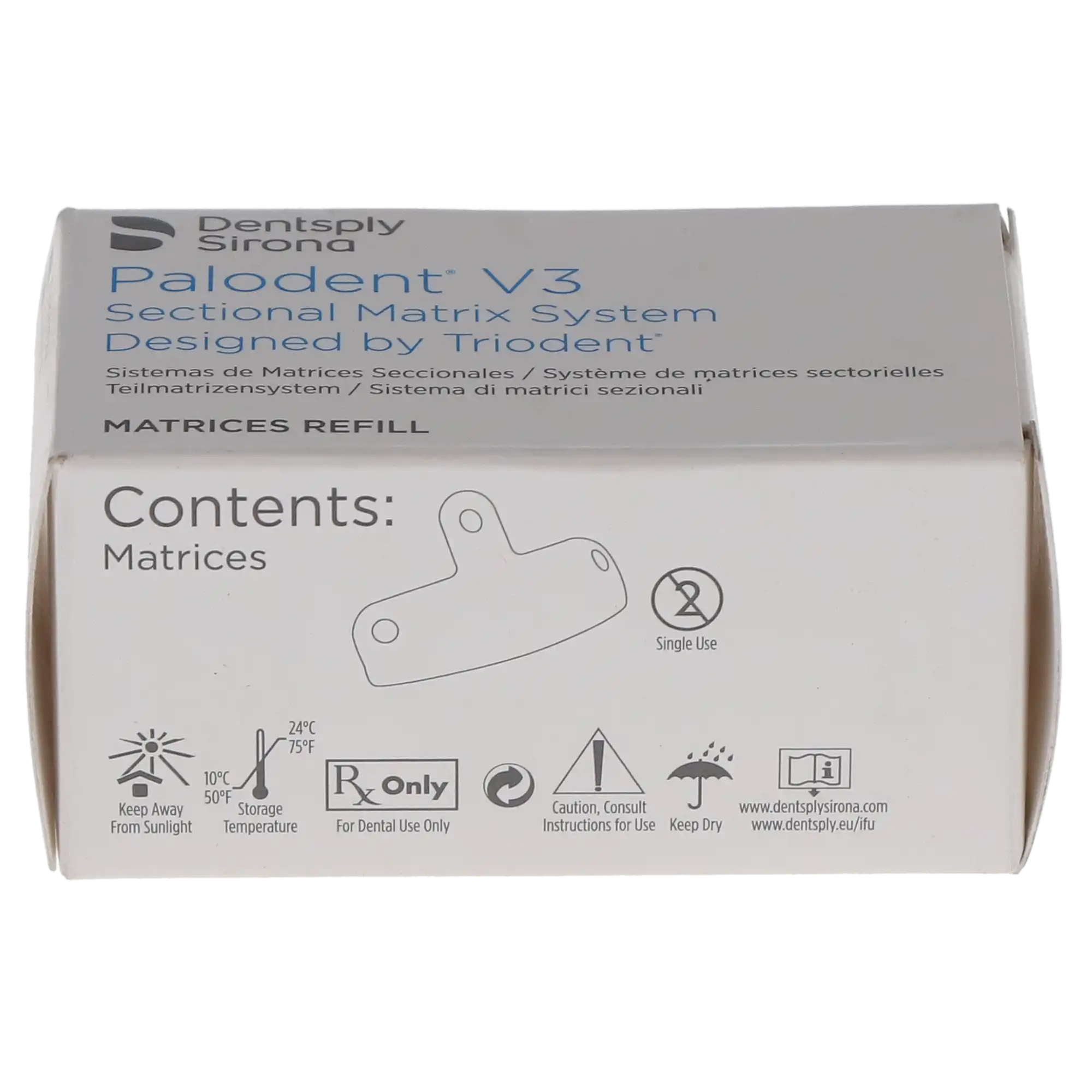 Palodent Plus Sectional Matrix System Matrices Refill, 5.5mm, 100/Pack, 659740 thumbnail 10