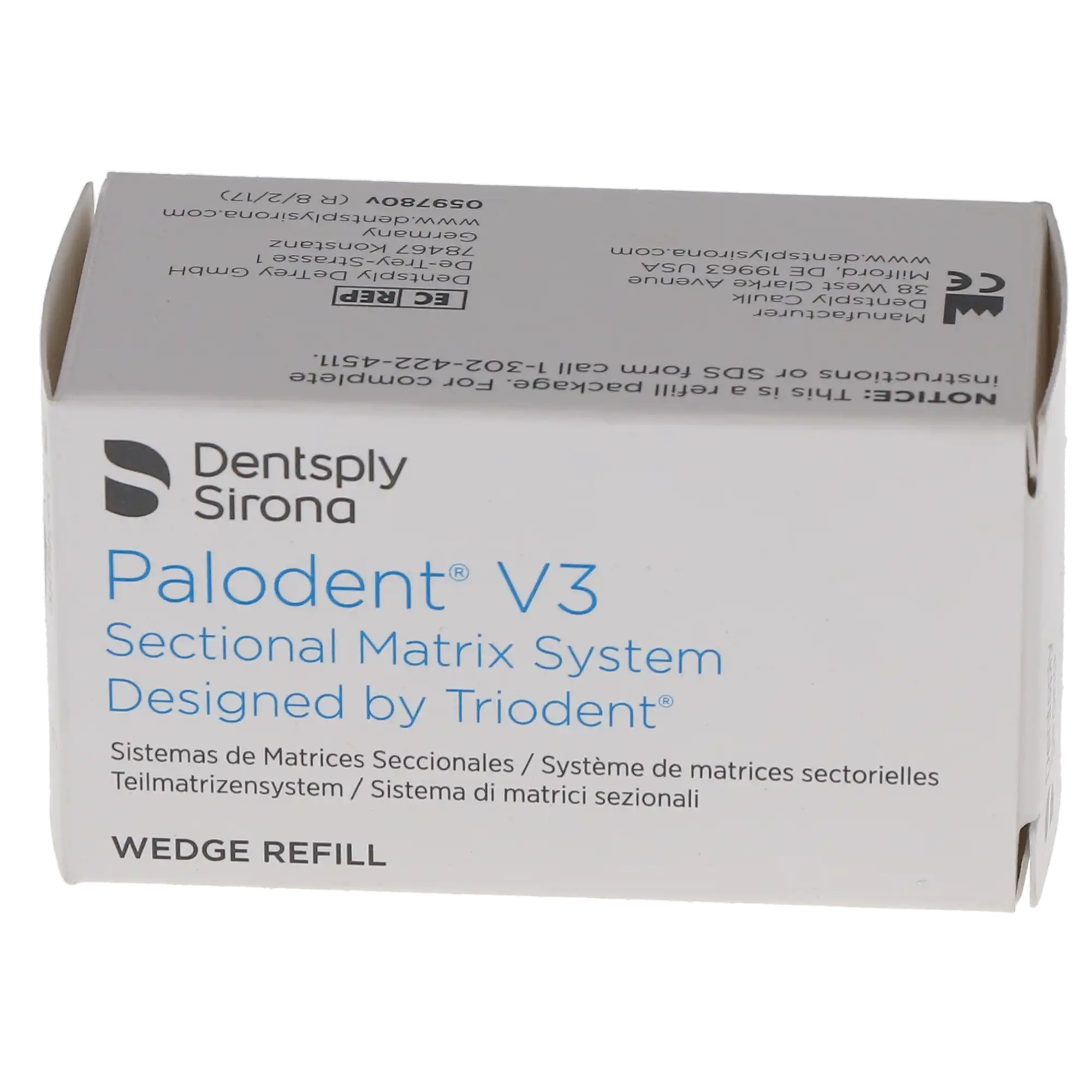 Palodent Plus Sectional Matrix System Wedge Refill, Small, Dark Blue, 100/Pk, 659780 thumbnail 10