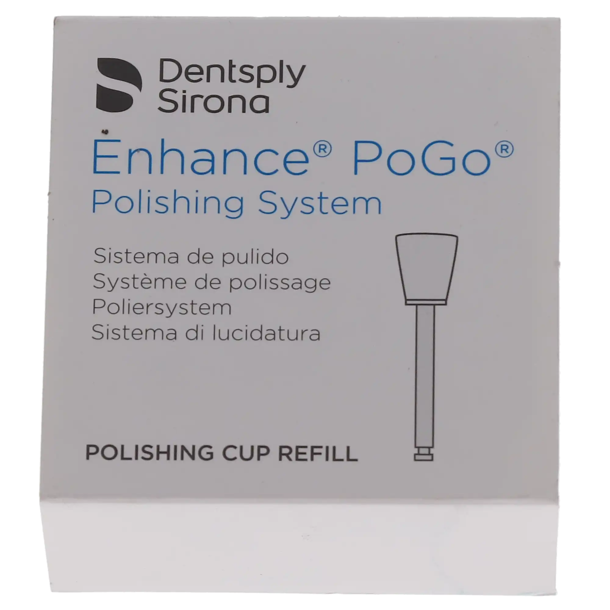Enhance PoGo One-Step Diamond Micro Polisher Cups, RA, Refill, 40/Pk, 662023 thumbnail 9