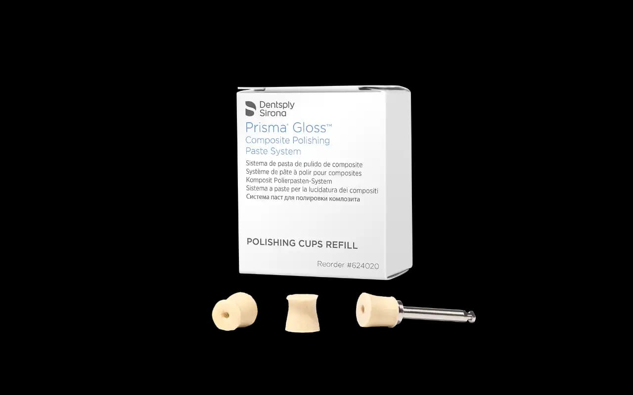 Prisma Gloss Composite Polishing Cups Refill, RA, 100/Pk, 624020 thumbnail 7