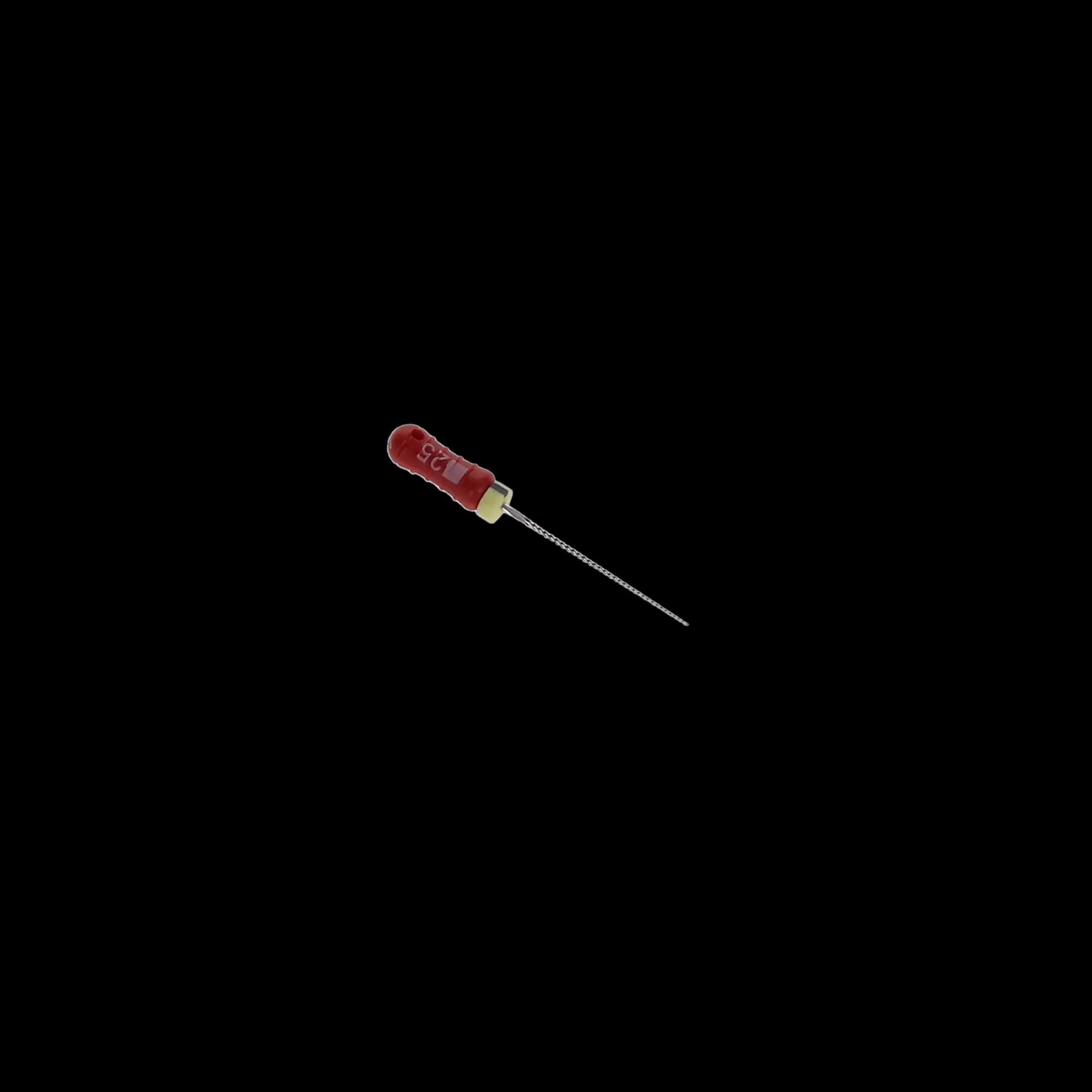 Dentsply Sirona Maillefer READYSTEEL K-File, Size #25, 21mm, Red, Sterile, 6/Pack, 6842521 thumbnail 4