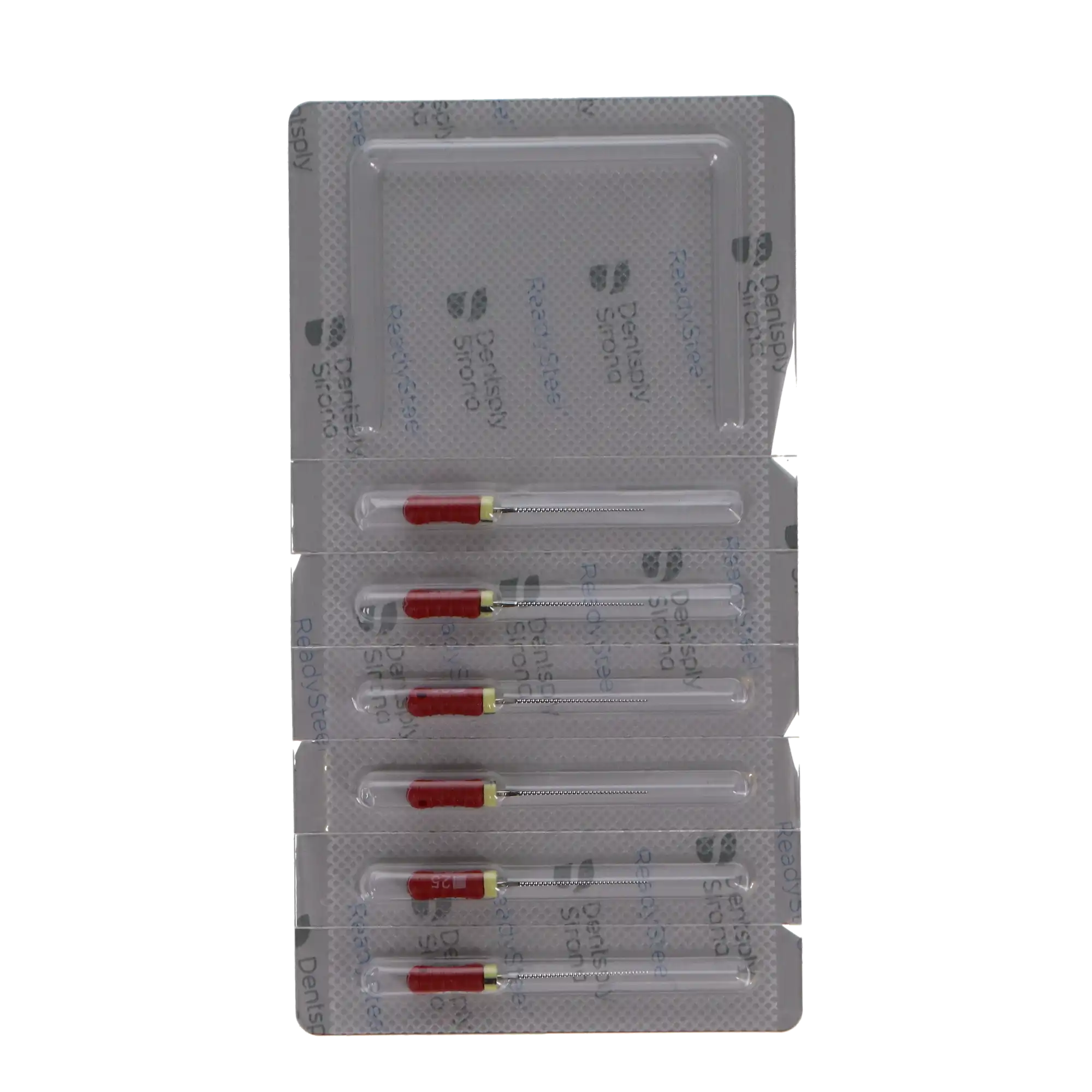 Dentsply Sirona Maillefer READYSTEEL K-File, Size #25, 21mm, Red, Sterile, 6/Pack, 6842521 thumbnail 6