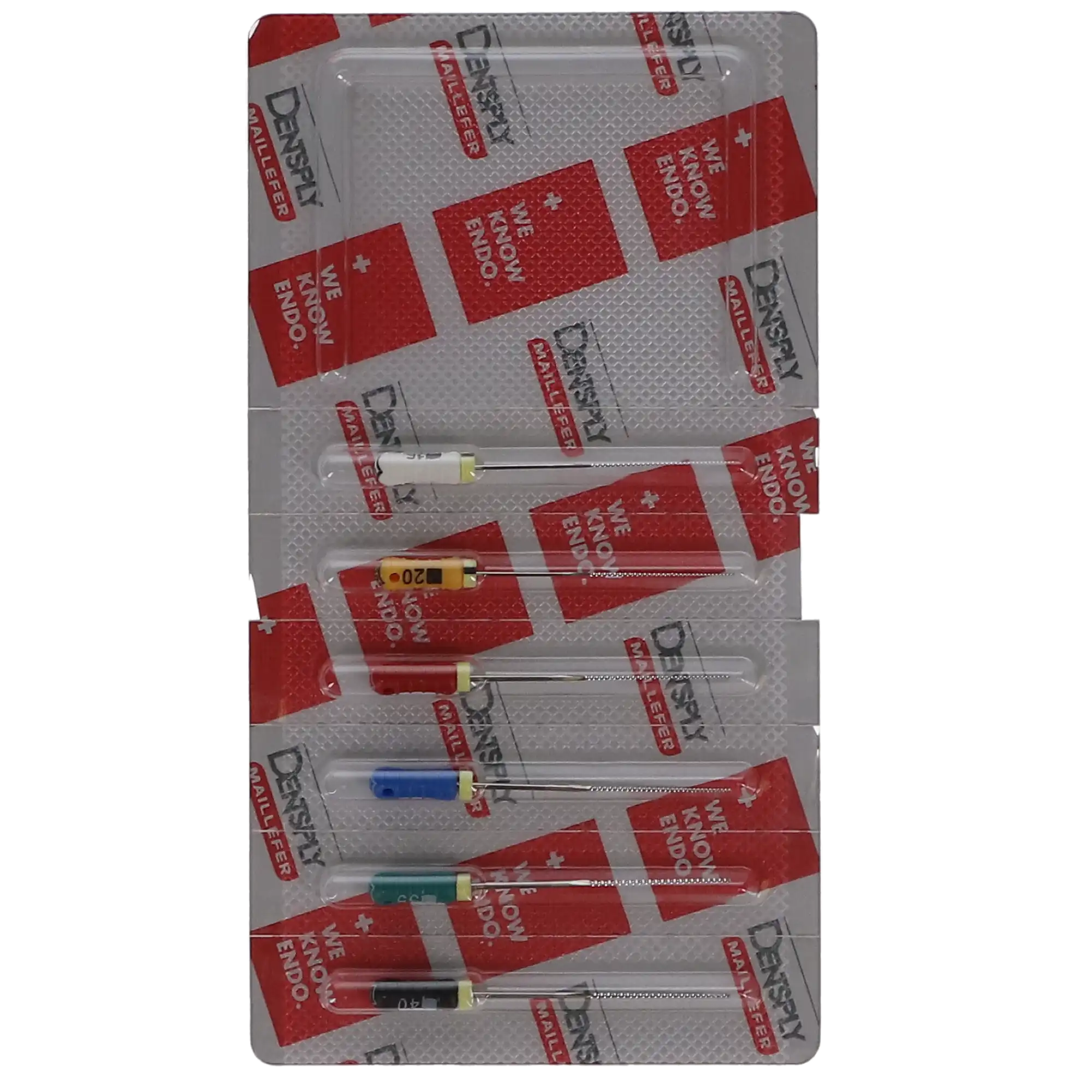 Dentsply Maillefer READYSTEEL K-File, Stainless Steel, Sterile, 31mm, #15-40 Assorted, 6/Pk, 6844028 thumbnail 5