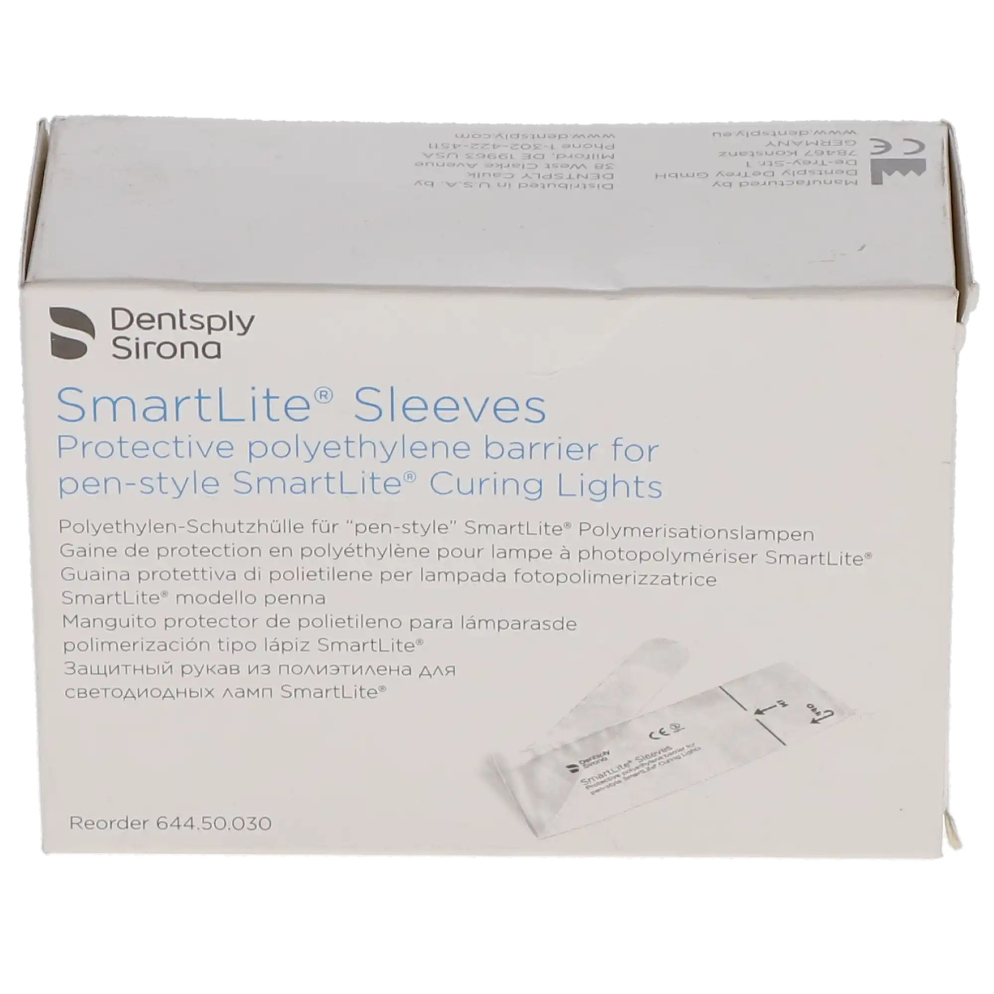 Dentsply Sirona SmartLite Focus Curing Light Sleeves, Disposable Plastic Barrier, 300/Box, 644.50.030 thumbnail 10