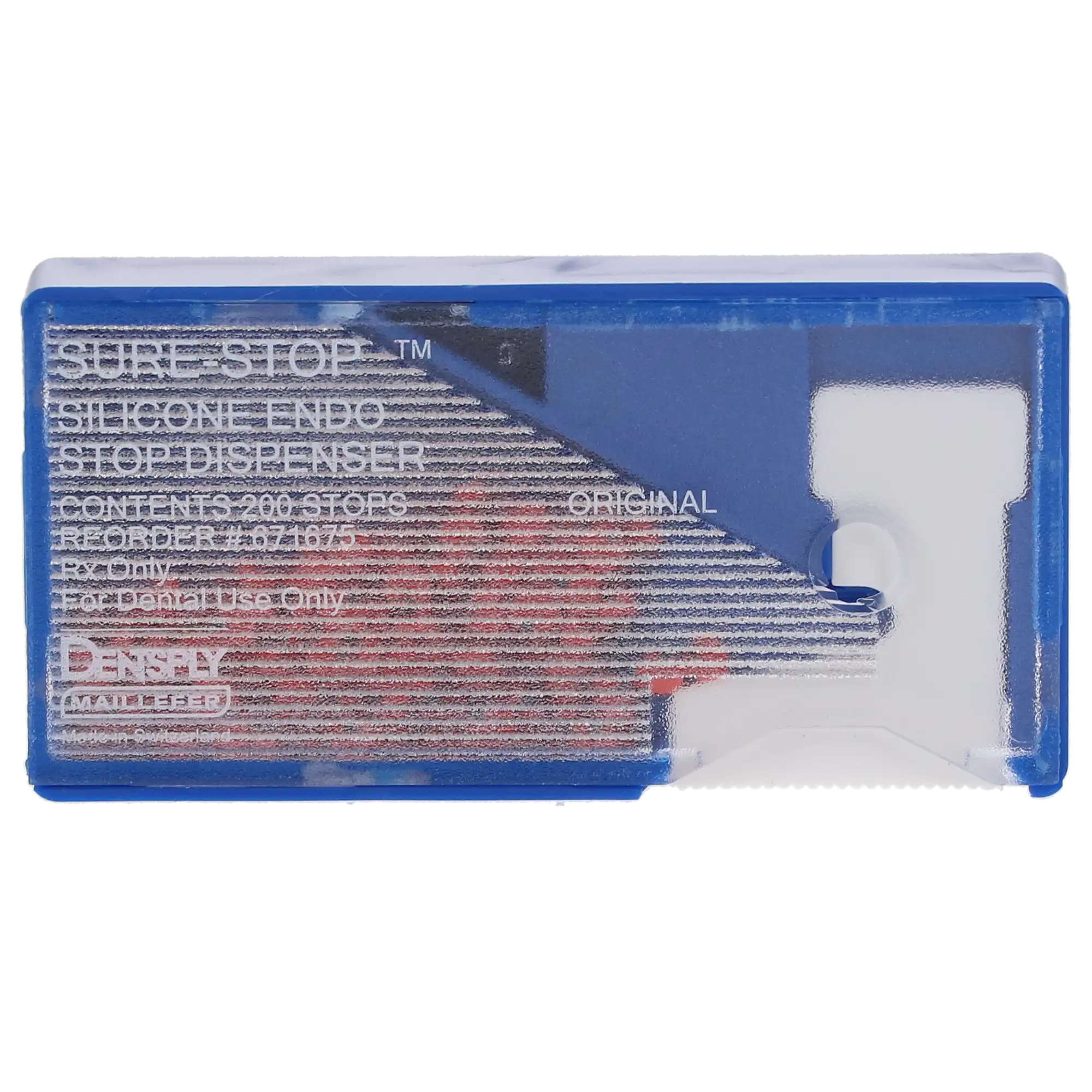 Sure-Stop Silicone Endo Stops with Dispenser, Red, 200/Pk, 1.5mm, 671675 thumbnail 7