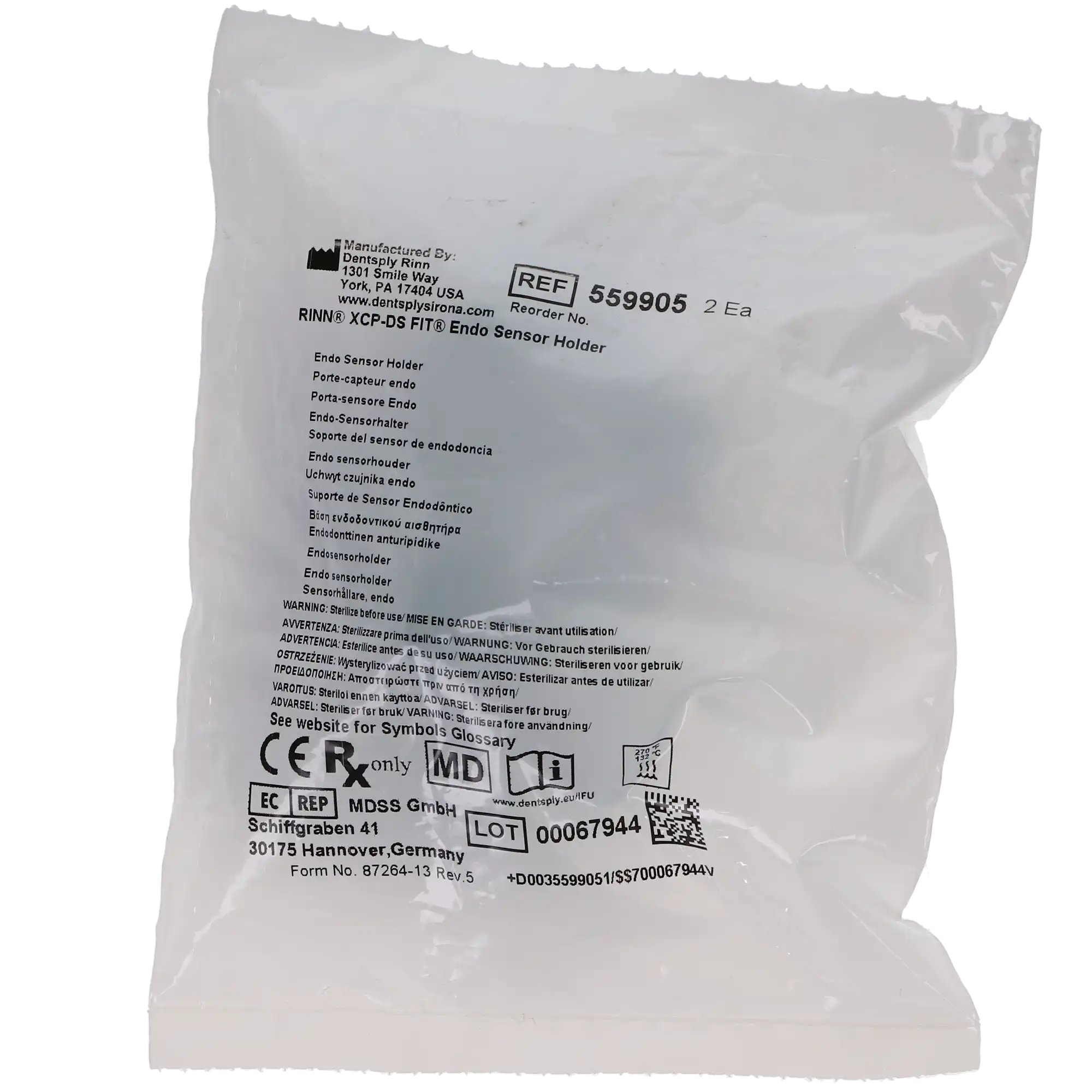 XCP-DS FIT Endodontic Biteblock Refill, Green, 2/Pkg, 559905 thumbnail 6